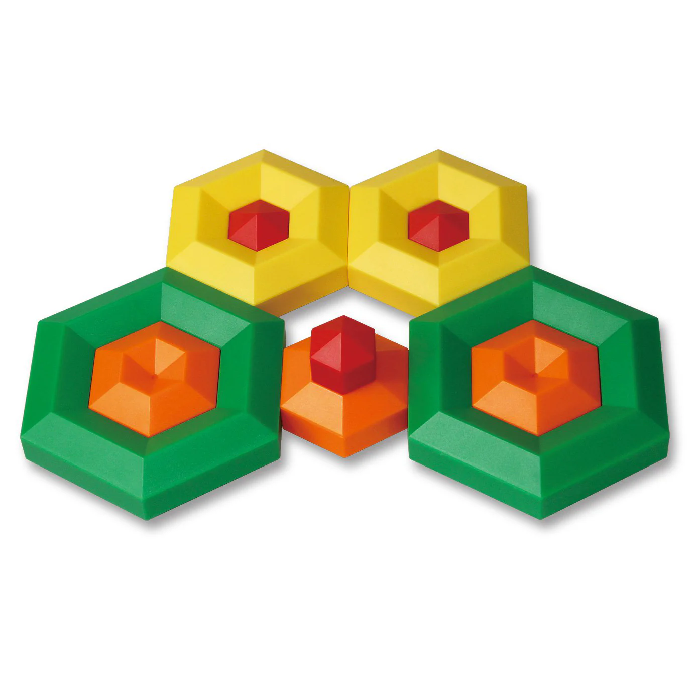 Popular Playthings Hexacus Stacking Game - Colorful Educational Toy - Image 7