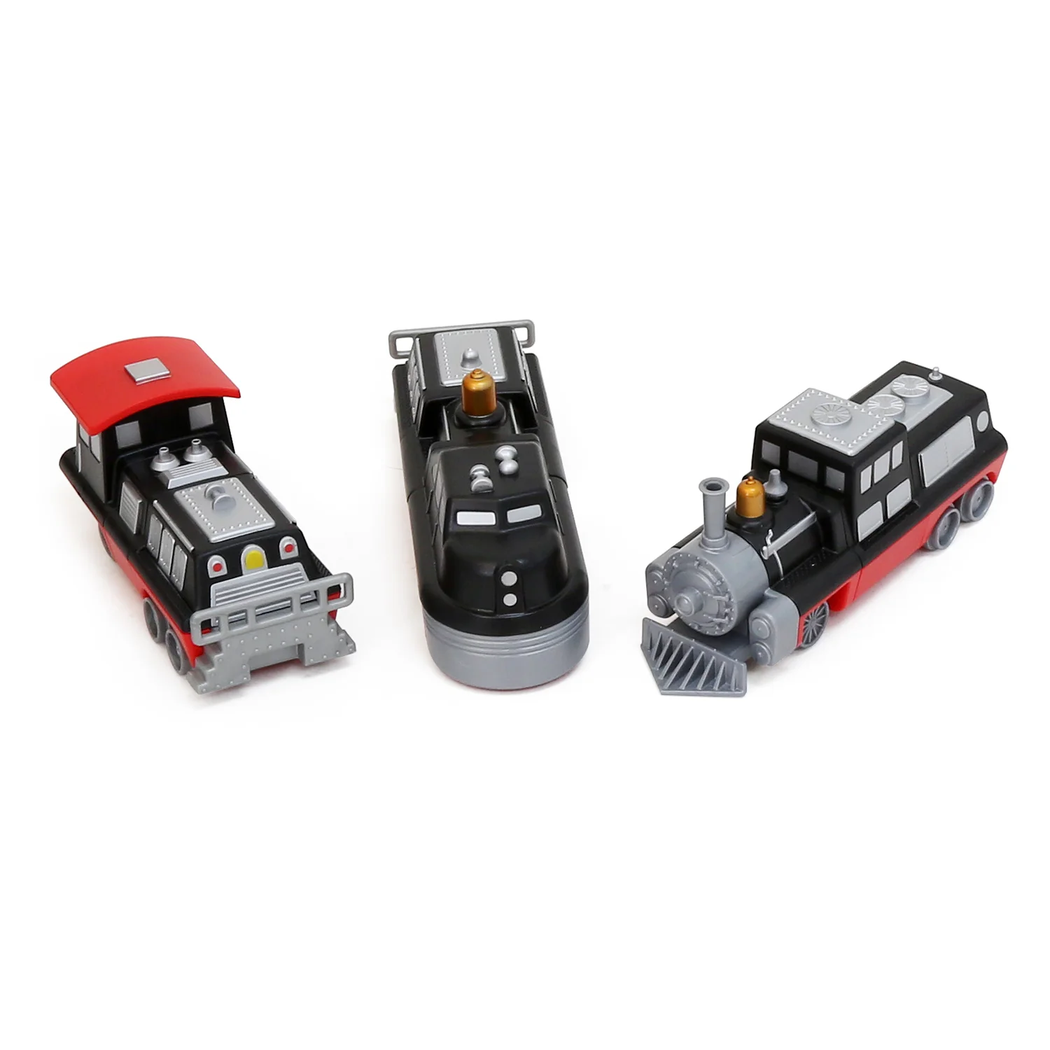 Popular Playthings Magnetic Mix or Match Vehicles Train Set - Image 2