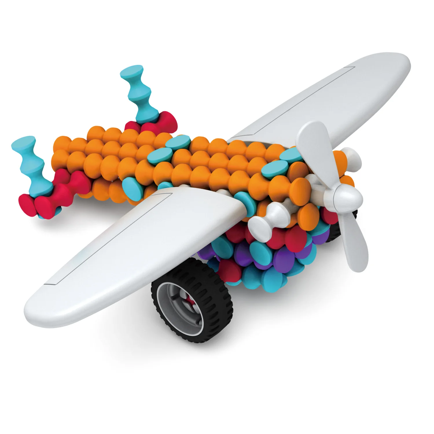 Popular Playthings Playstix 141-Piece Master Construction Set - Image 2
