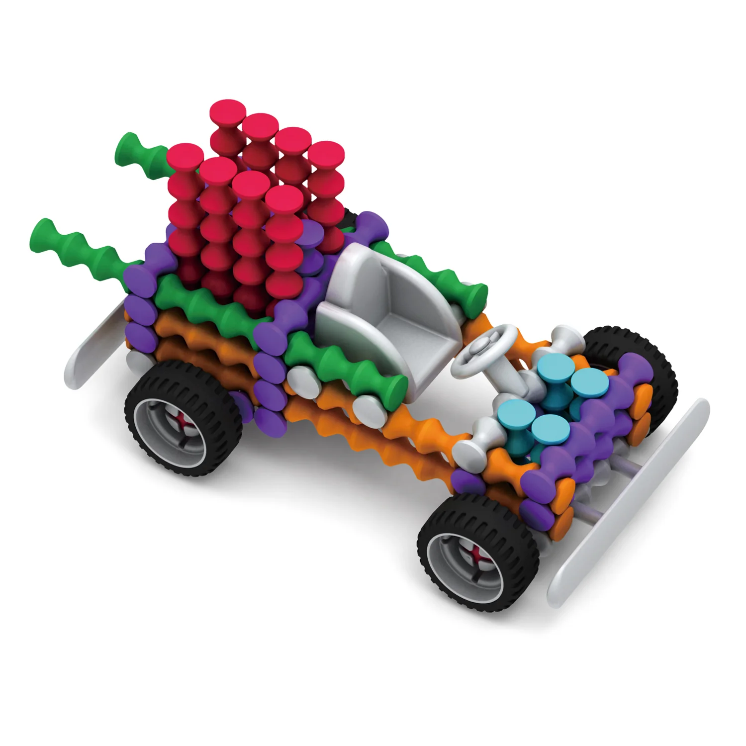 Popular Playthings Playstix 141-Piece Master Construction Set - Image 4