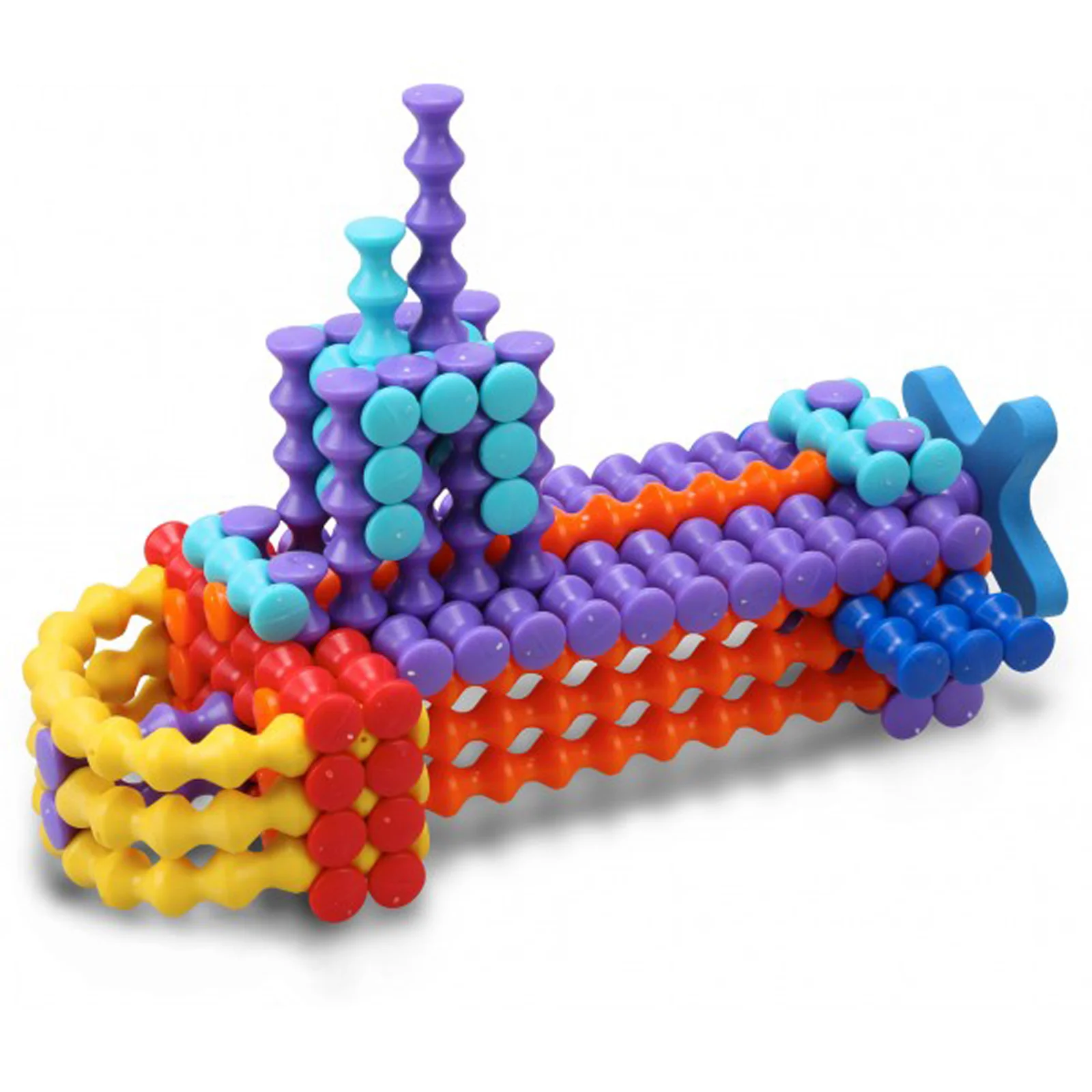 Popular Playthings Playstix 400-Piece Super Set - Creative Building Toy - Image 4