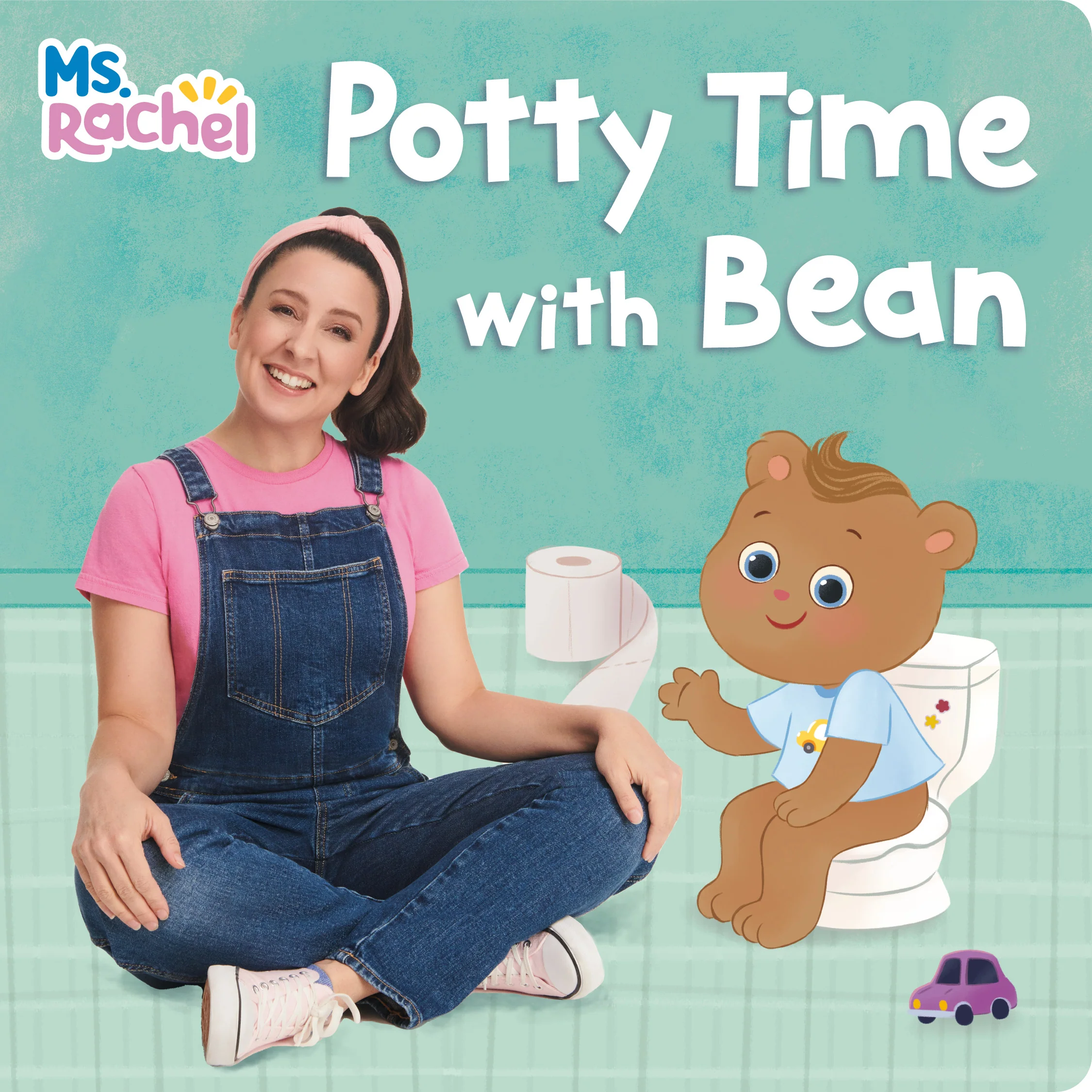 Ms. Rachel's Potty Time with Bean - Engaging Board Book