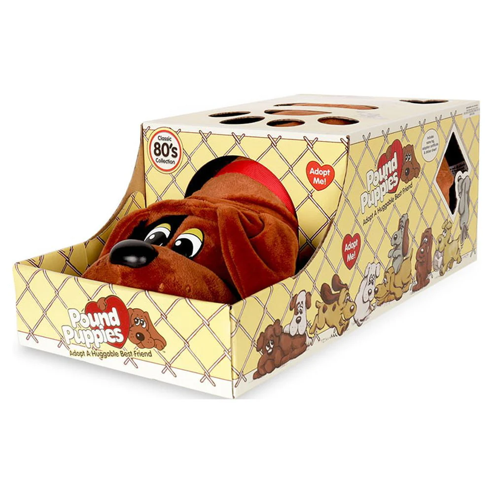 Pound Puppies Classic 17 inch Plush Toy - Red with Black Spots - Image 2