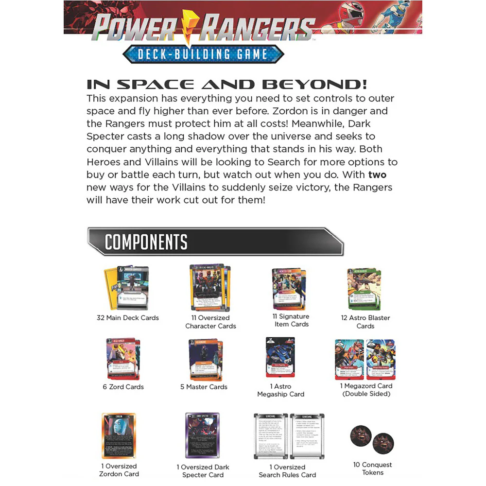 Power Rangers Deck-Building Game: Flying Higher Expansion Set - Image 3