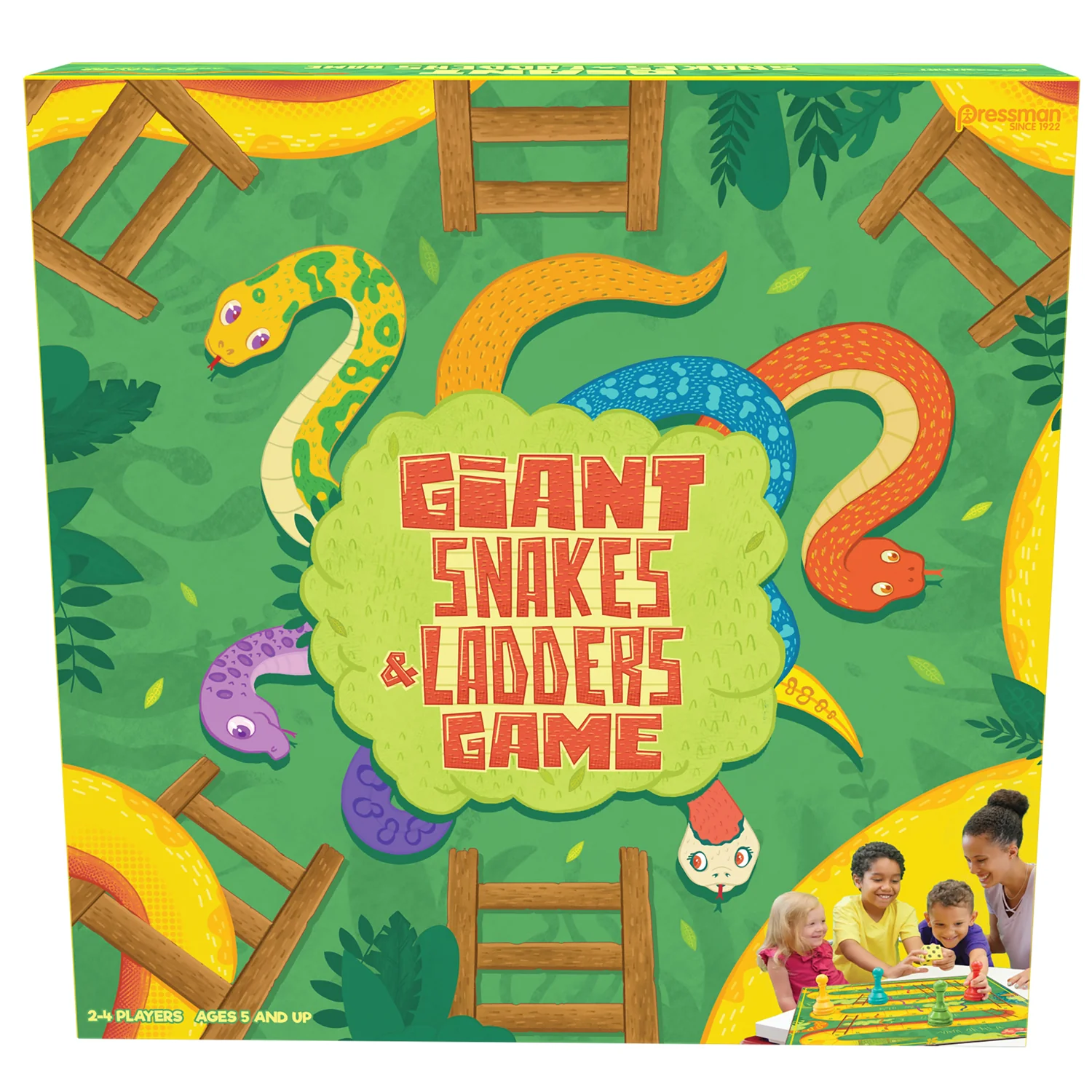 Pressman Giant Snakes & Ladders Board Game - Image 2
