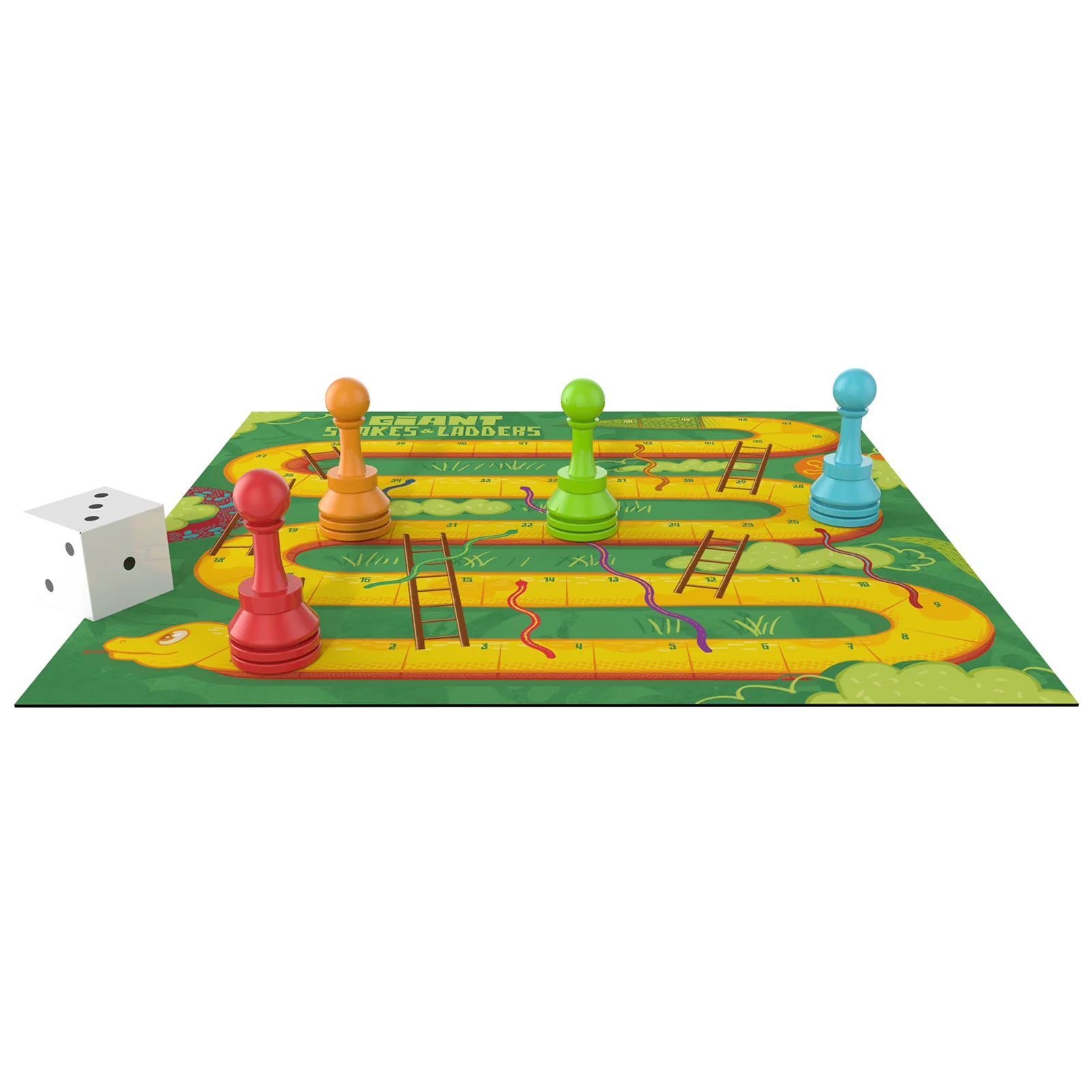 Pressman Giant Snakes & Ladders Board Game - Image 3