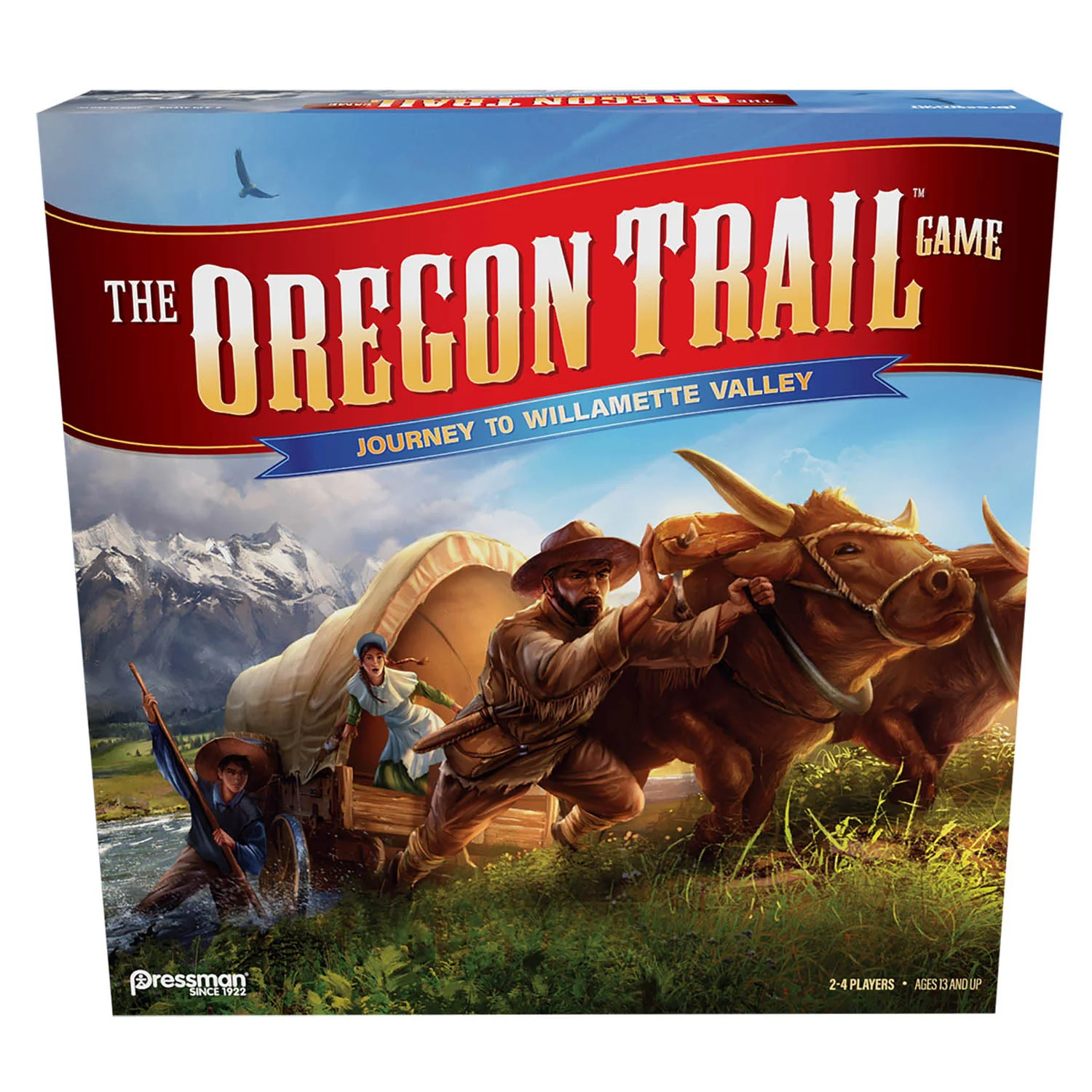 Pressman Oregon Trail Adventure Board Game - Image 2