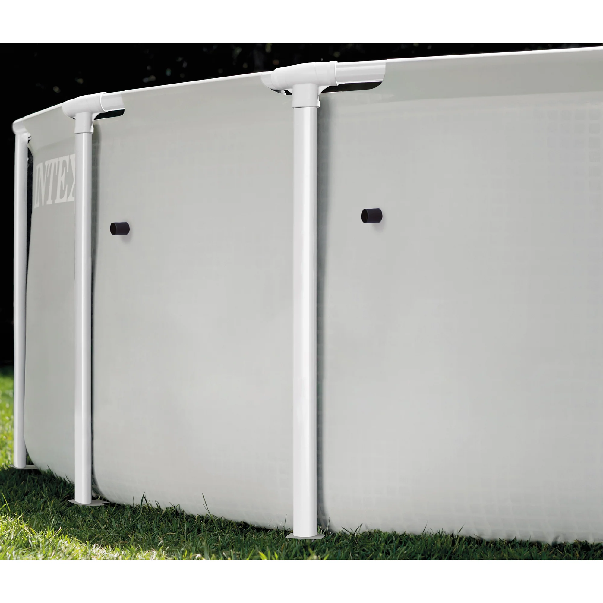 Intex Prism Frame Pool Set With Filter Pump - 10ft x 30in - Image 4