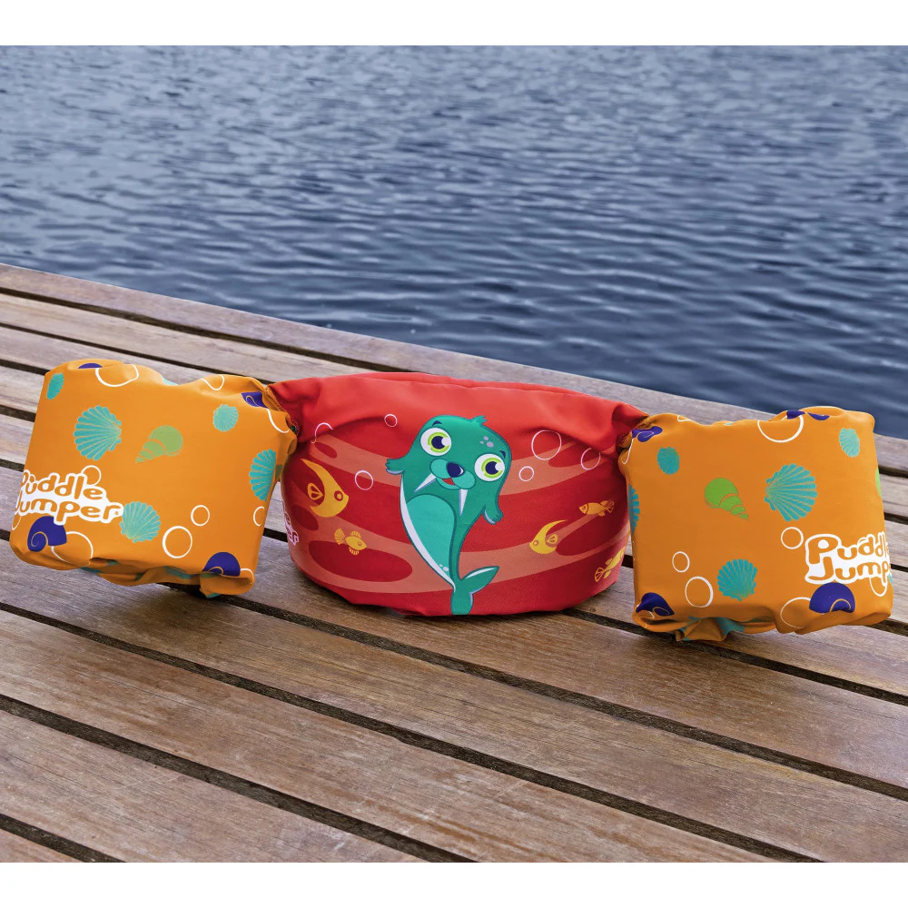 Puddle Jumper Kids Deluxe Walrus Life Vest - 33-55 lbs - Image 2