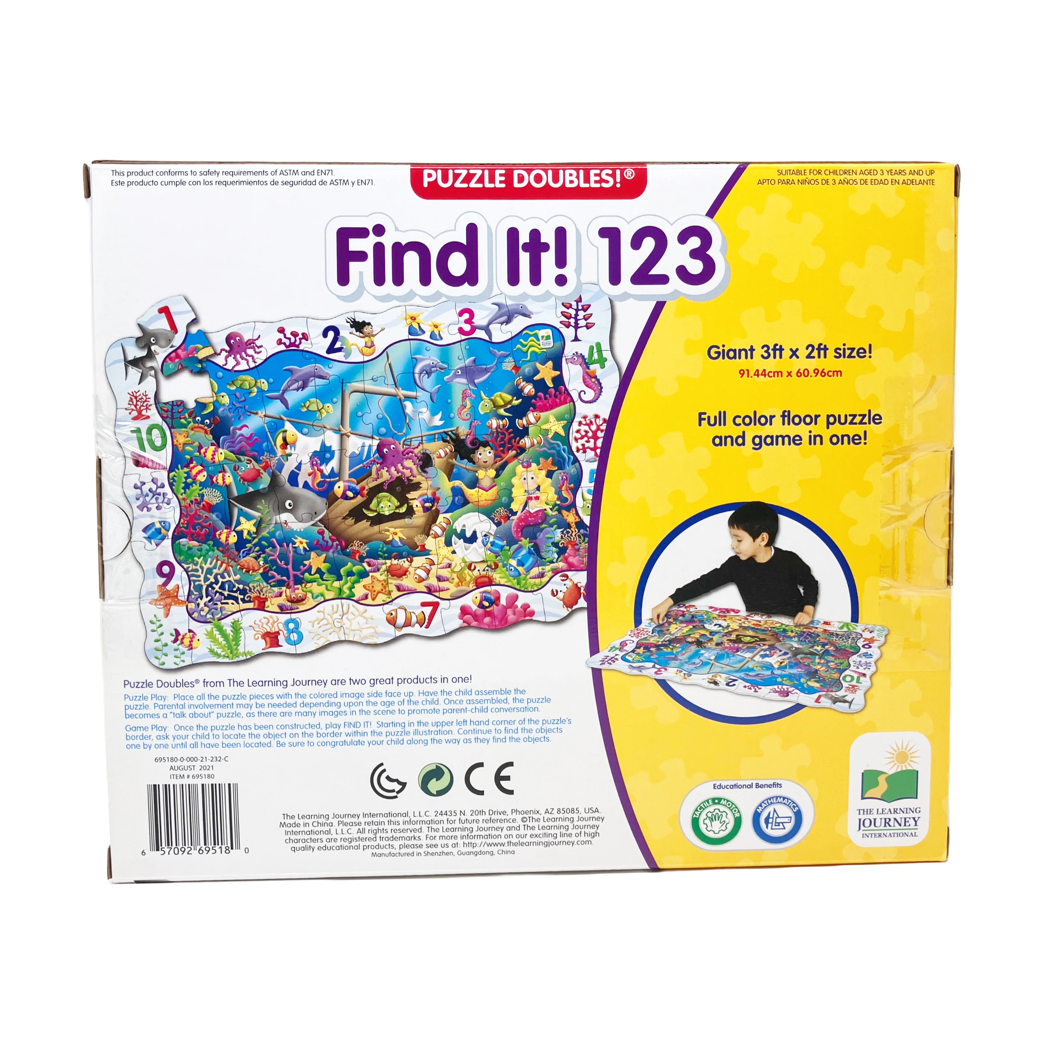Puzzle Doubles! Find It Underwater Adventure - 50 pc - Image 4