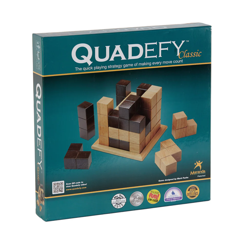 QUADEFY Strategy Board Game by Front Porch Classics - Image 2