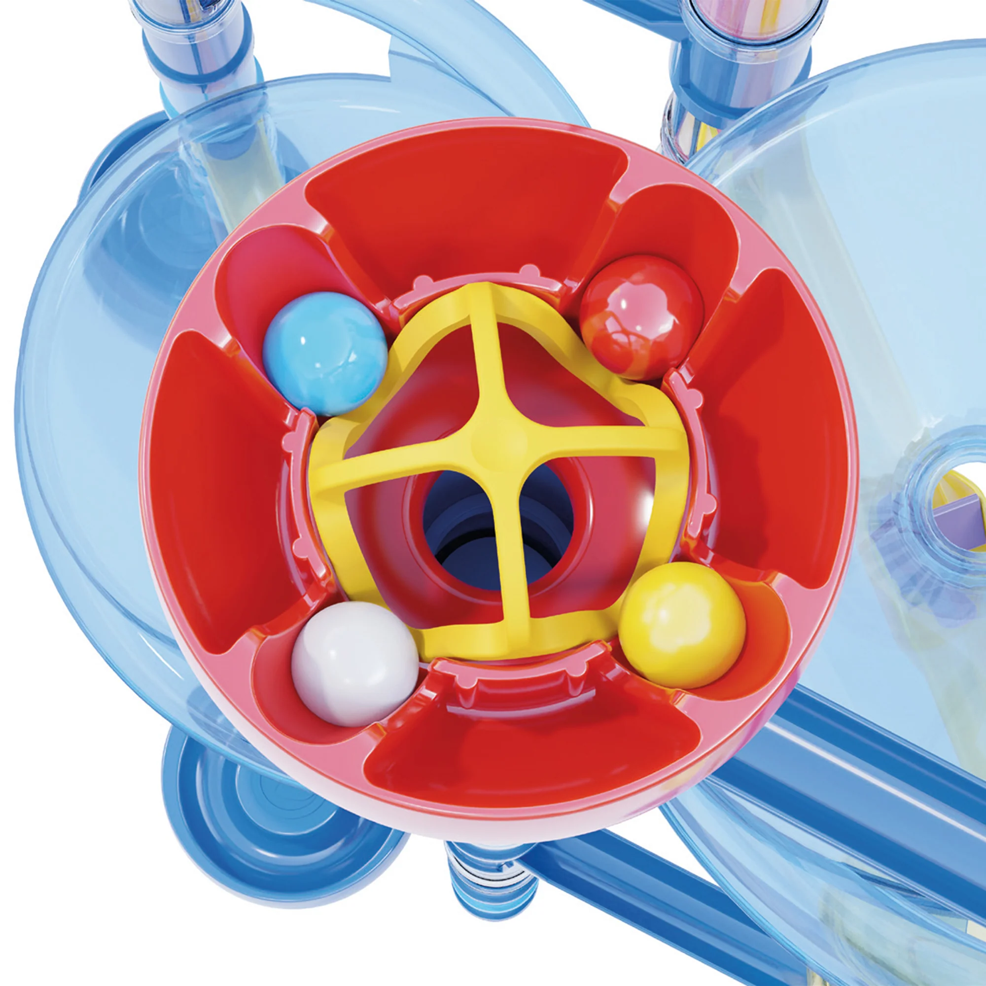 Quercetti Migoga 93pc Ocean Marble Run - Spirals & Pipes STEM Set - Image 3