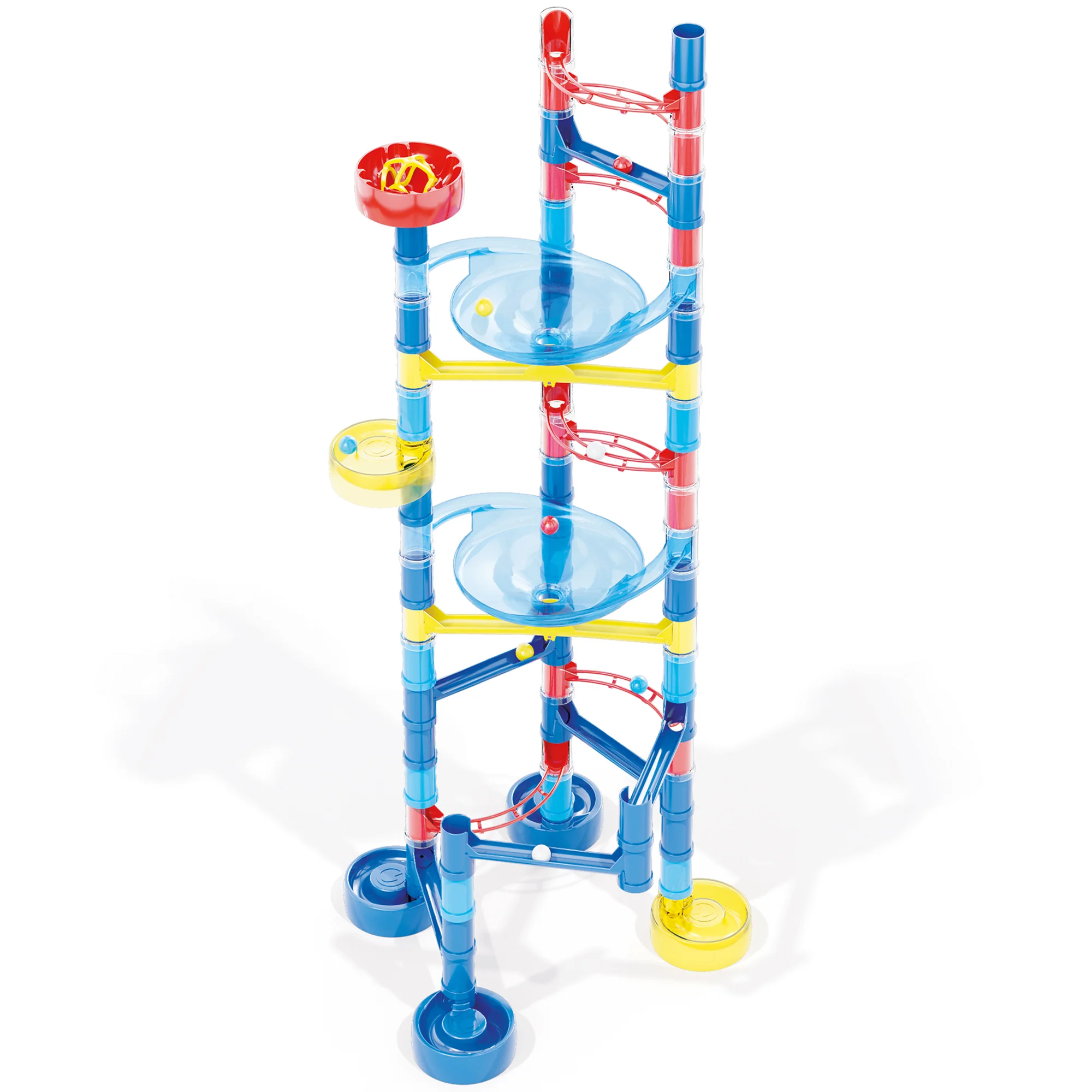 Quercetti Migoga 93pc Ocean Marble Run - Spirals & Pipes STEM Set - Image 5
