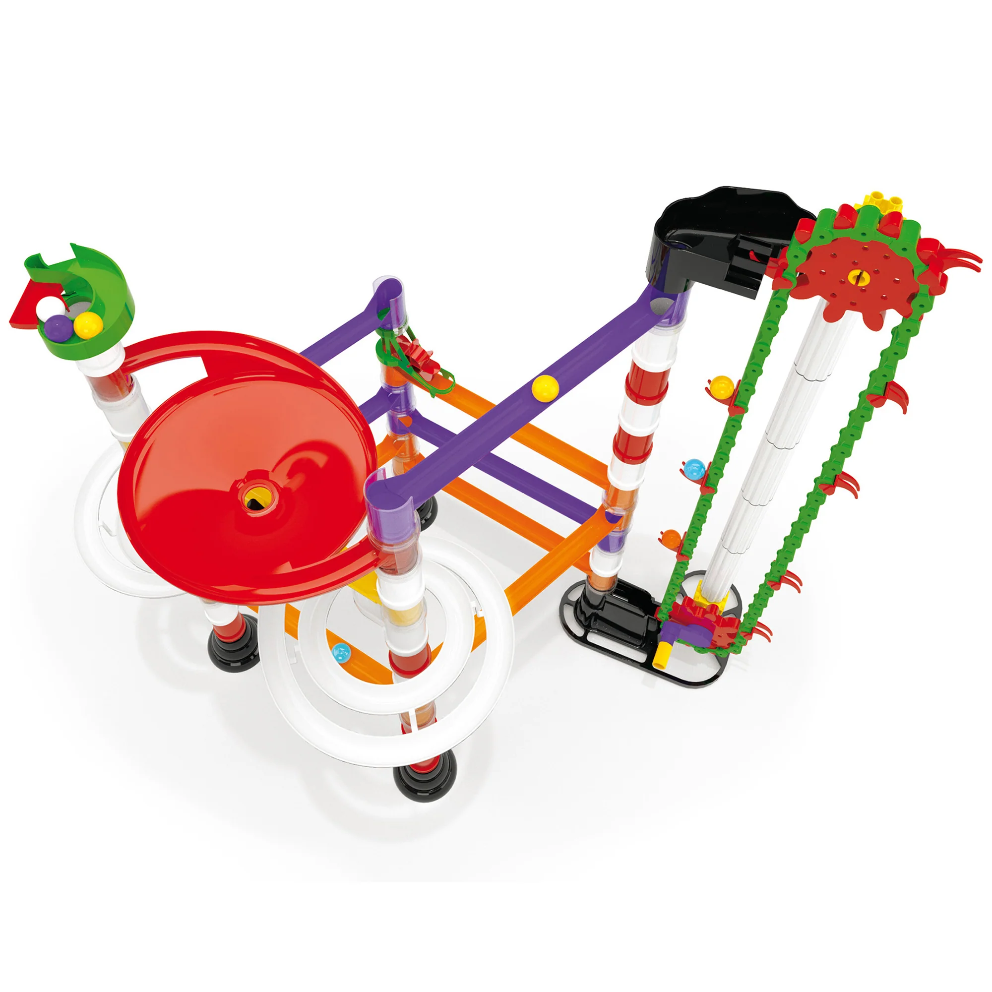 Quercetti Migoga Marble Run Elevator - 150pc STEM Toy Set - Image 2