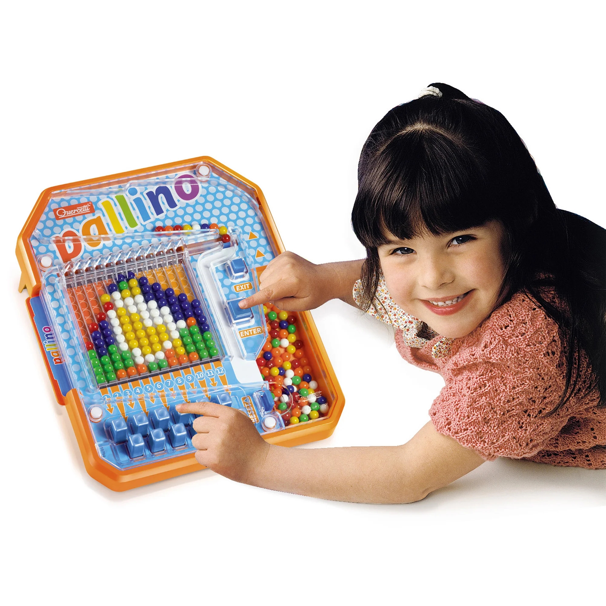 Quercetti Pallino Colorful Mosaic Game - Interactive STEM Toy with Design Cards - Image 4