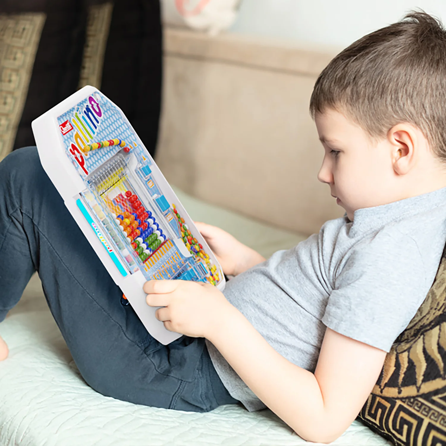 Quercetti Pallino Colorful Mosaic Game - Interactive STEM Toy with Design Cards - Image 5