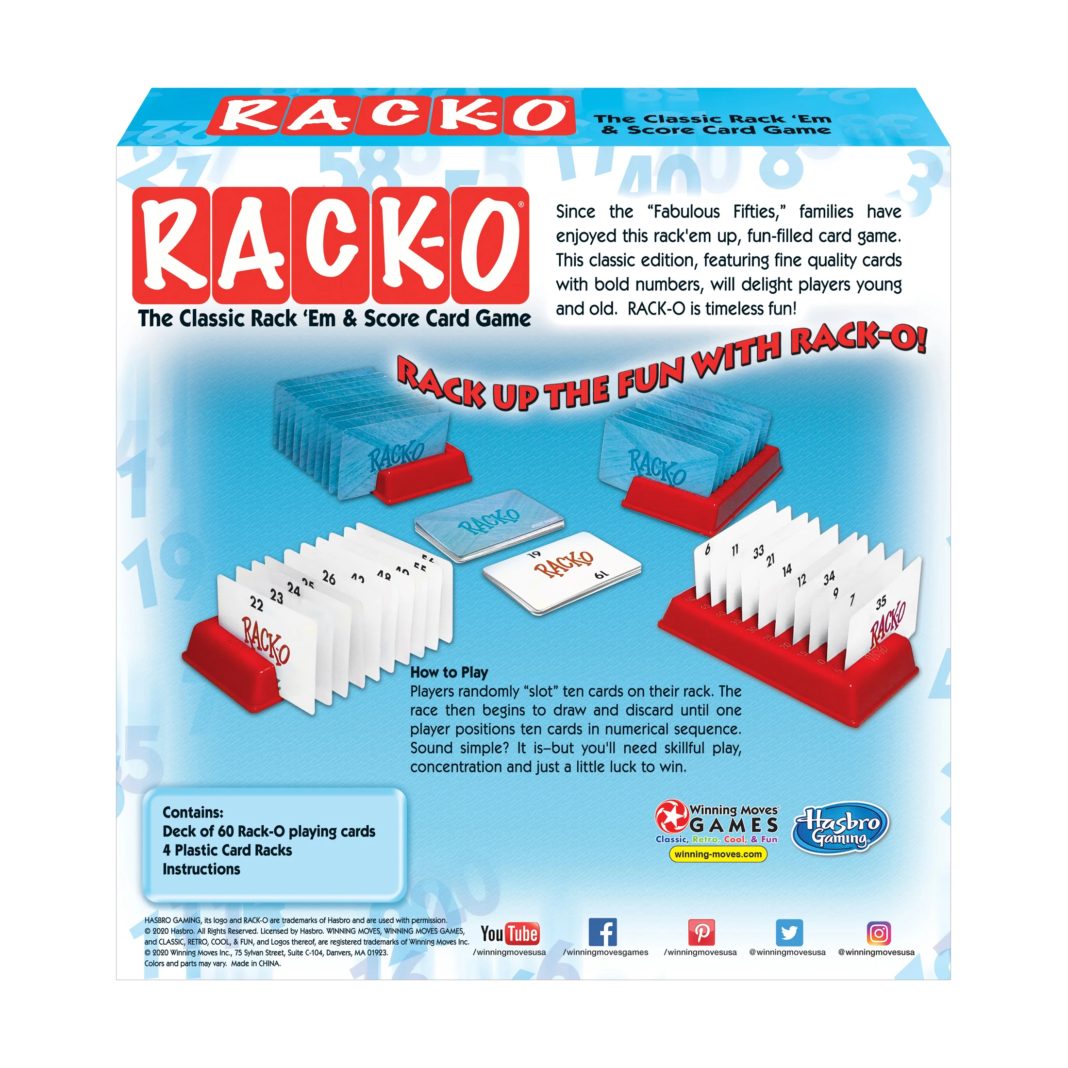 Rack-O Classic Card Game by Winning Moves Games USA - Image 3
