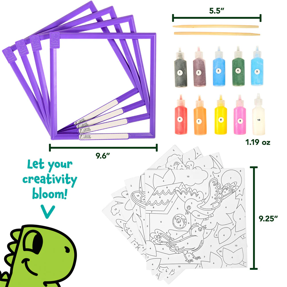 READY 2 LEARN Nature Series Sand Art Painting Kit - Image 2
