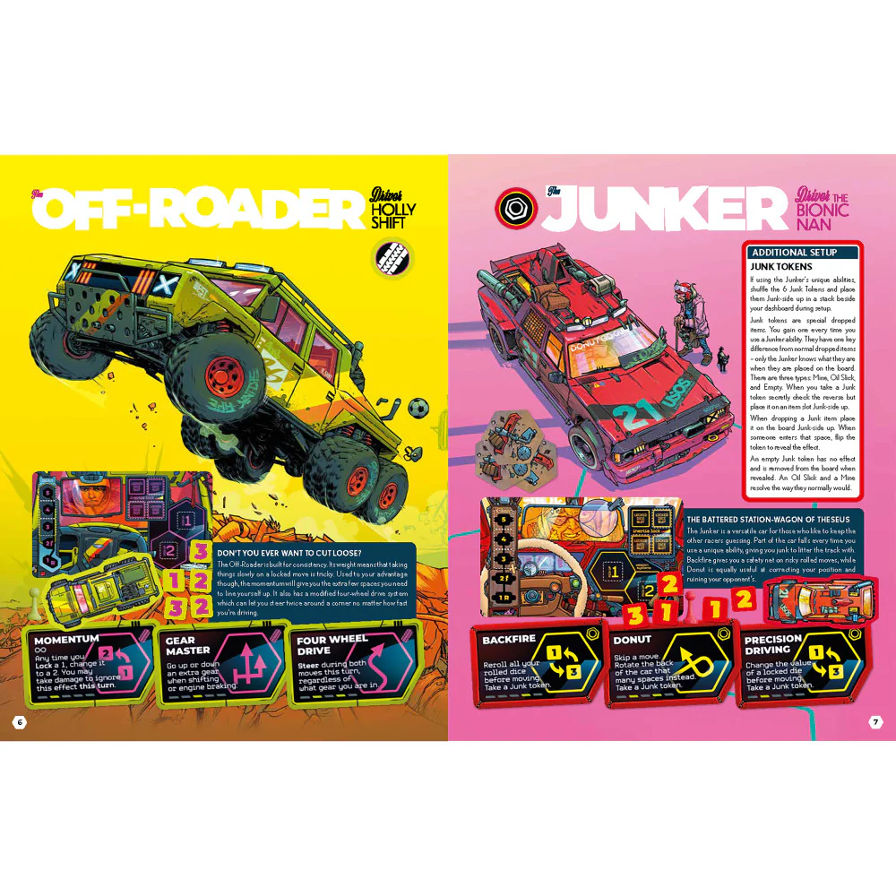 Rebellion Unplugged: Joyride - Car Combat Thrills Board Game - Image 2