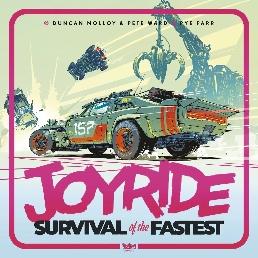 Rebellion Unplugged: Joyride - Car Combat Thrills Board Game - Image 3