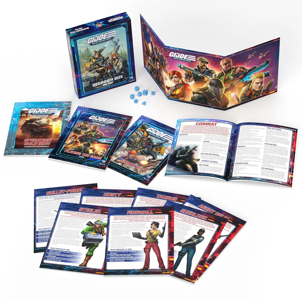 Renegade: G.I. JOE Roleplaying Game Beginner Box, Age 14+, 2-6 Players - Image 2