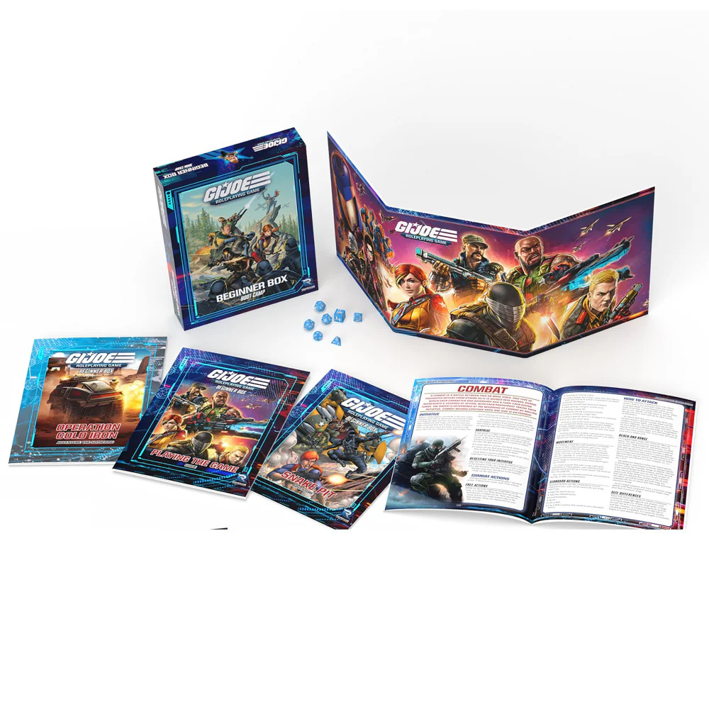 Renegade: G.I. JOE Roleplaying Game Beginner Box, Age 14+, 2-6 Players - Image 4