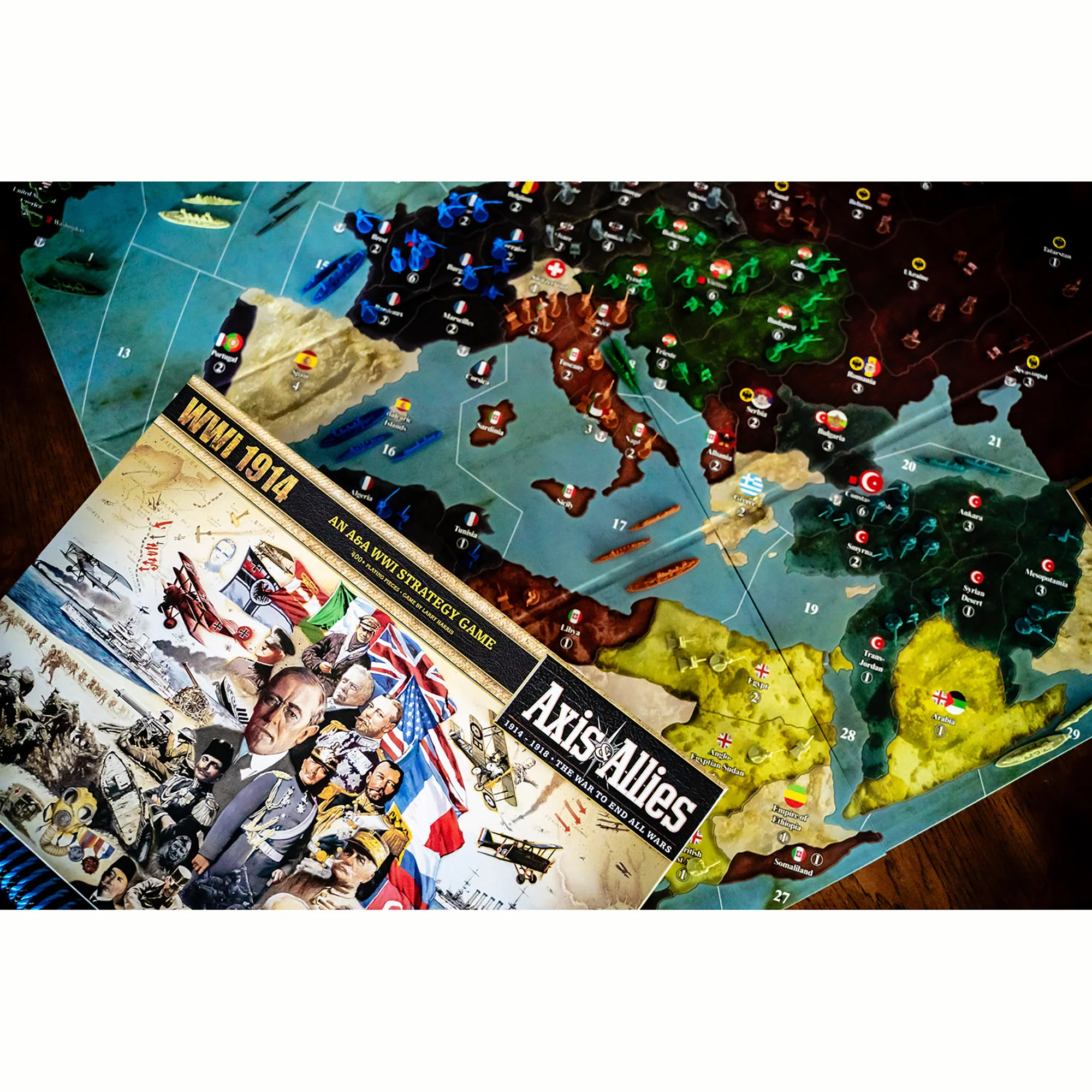 Axis & Allies WWI 1914 Upgraded Board Game by Renegade Game Studios - Image 3