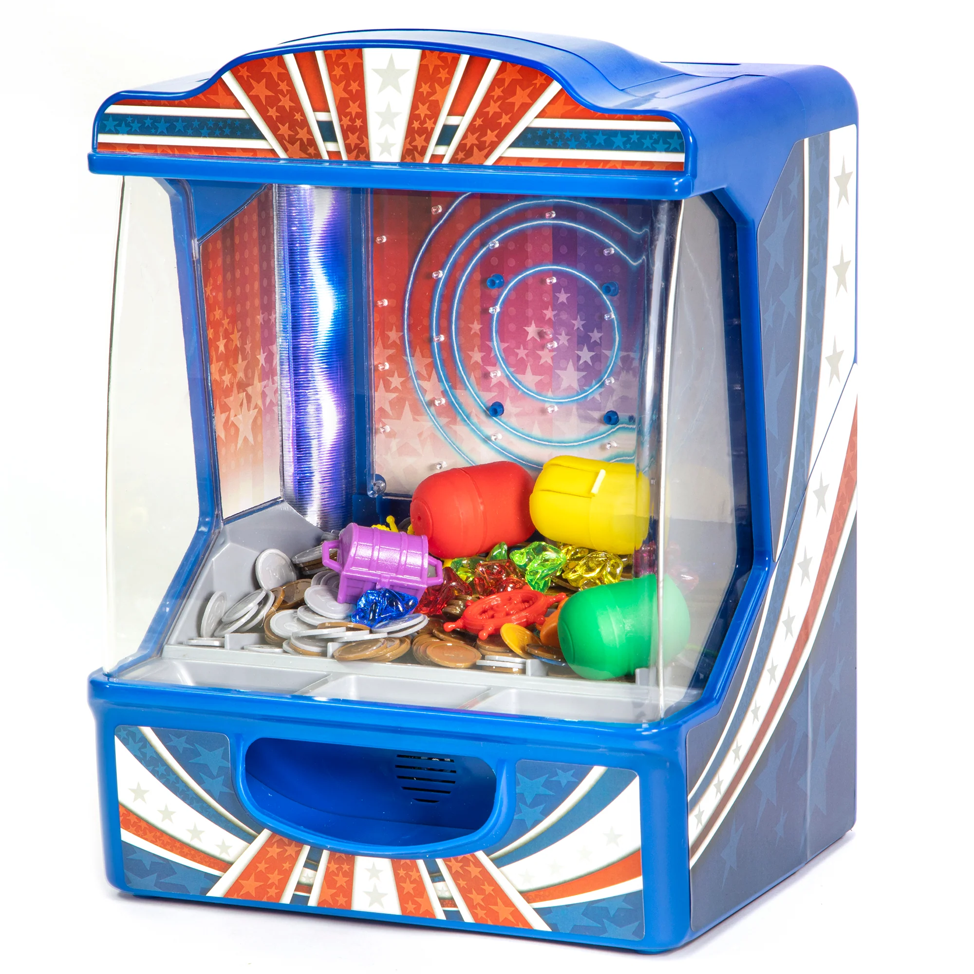 Retro Arcade Electronic Tabletop Coin Pusher Game - Image 2