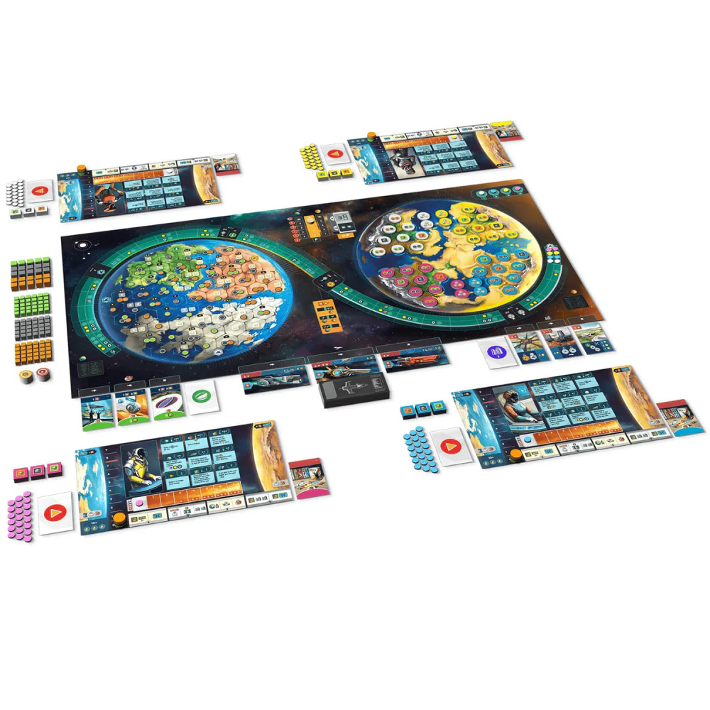 Evacuation Strategy Board Game by Rio Grande Games, Ages 14+, 1-4 Players - Image 2