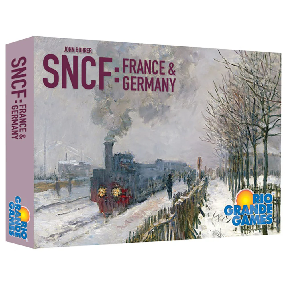 Rio Grande Games SNCF: France & Germany Train Strategy Board Game