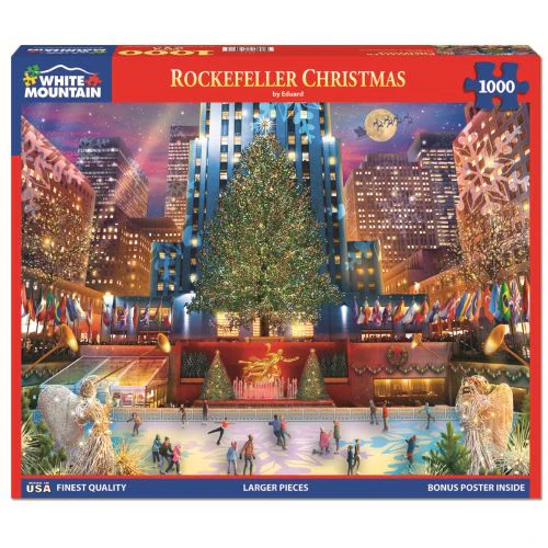 Vermont Christmas Company Rockefeller Christmas Jigsaw Puzzle - 1000 pc - Image 2