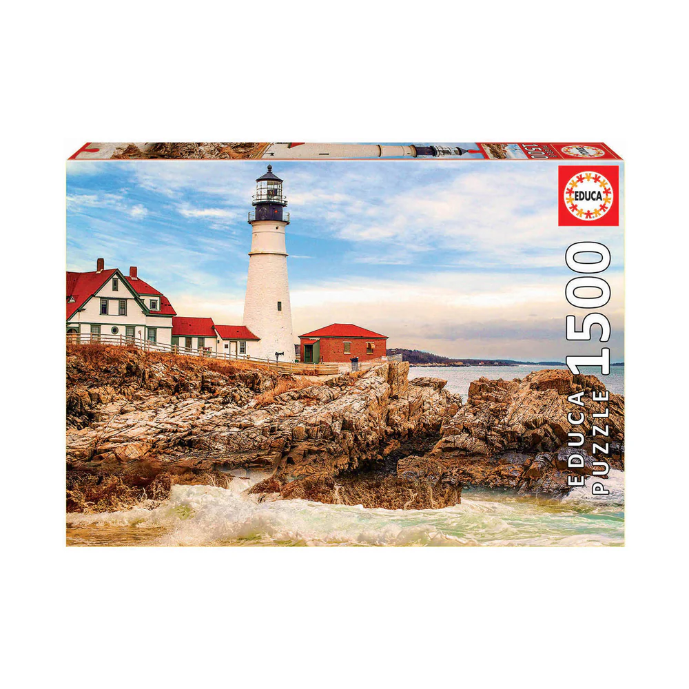 Educa Rocky Lighthouse Jigsaw Puzzle - 1500 pc
