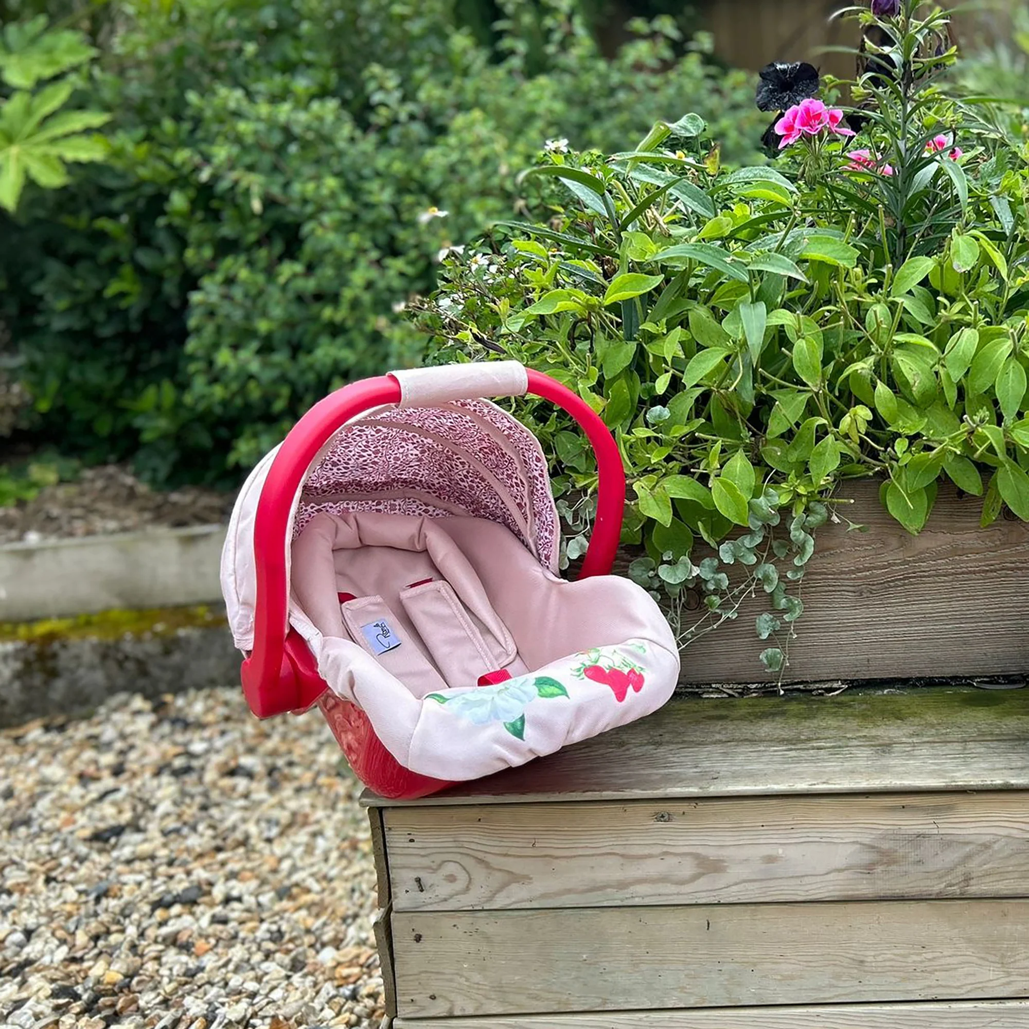 Roma RHS Flora Doll Car Seat With Hood And Harness - Image 4