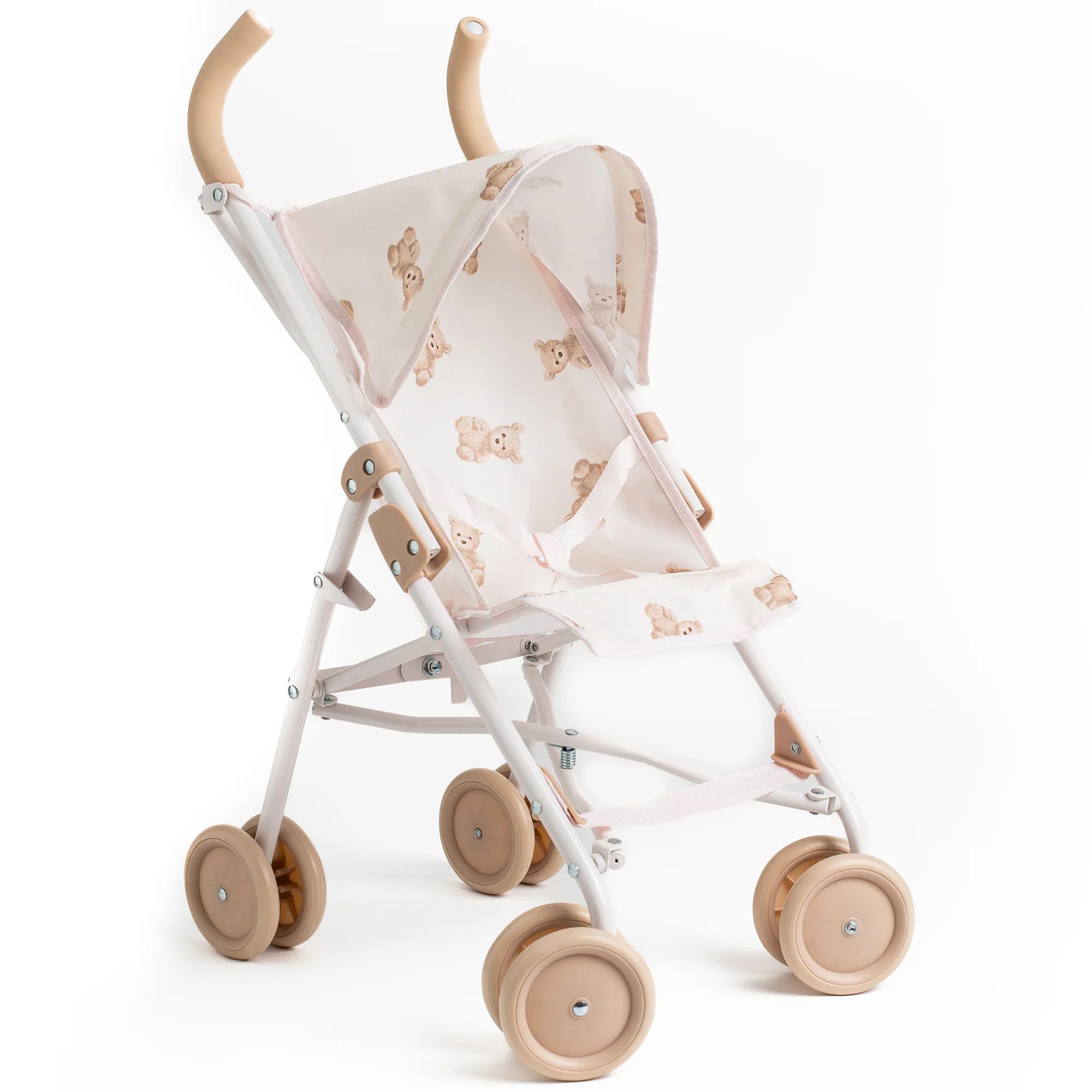 Roma Teddy XL Umbrella Buggy Doll Stroller With Retractable Hood