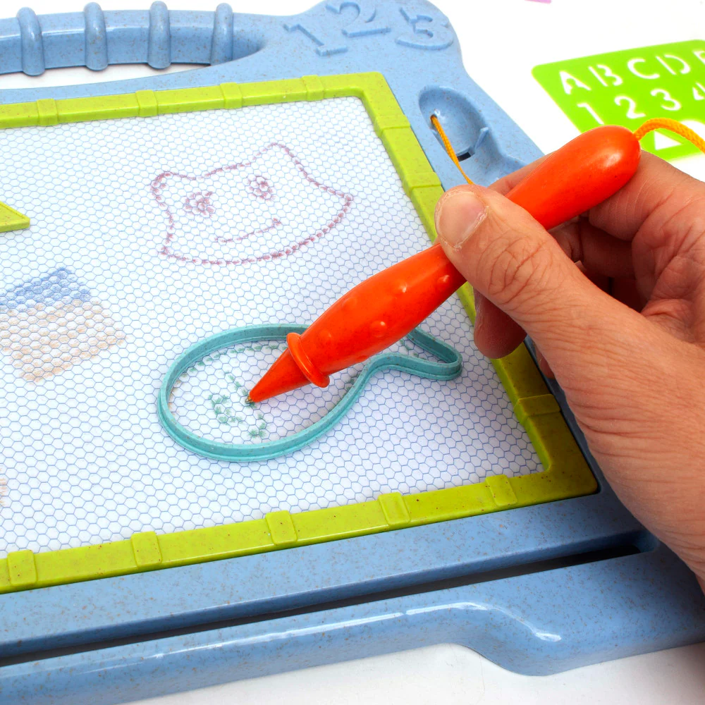 Roo Crew Magic Doodle Board - Creative Drawing Set for Kids, Travel-Friendly, 9 Pieces, Ages 3+ - Image 4