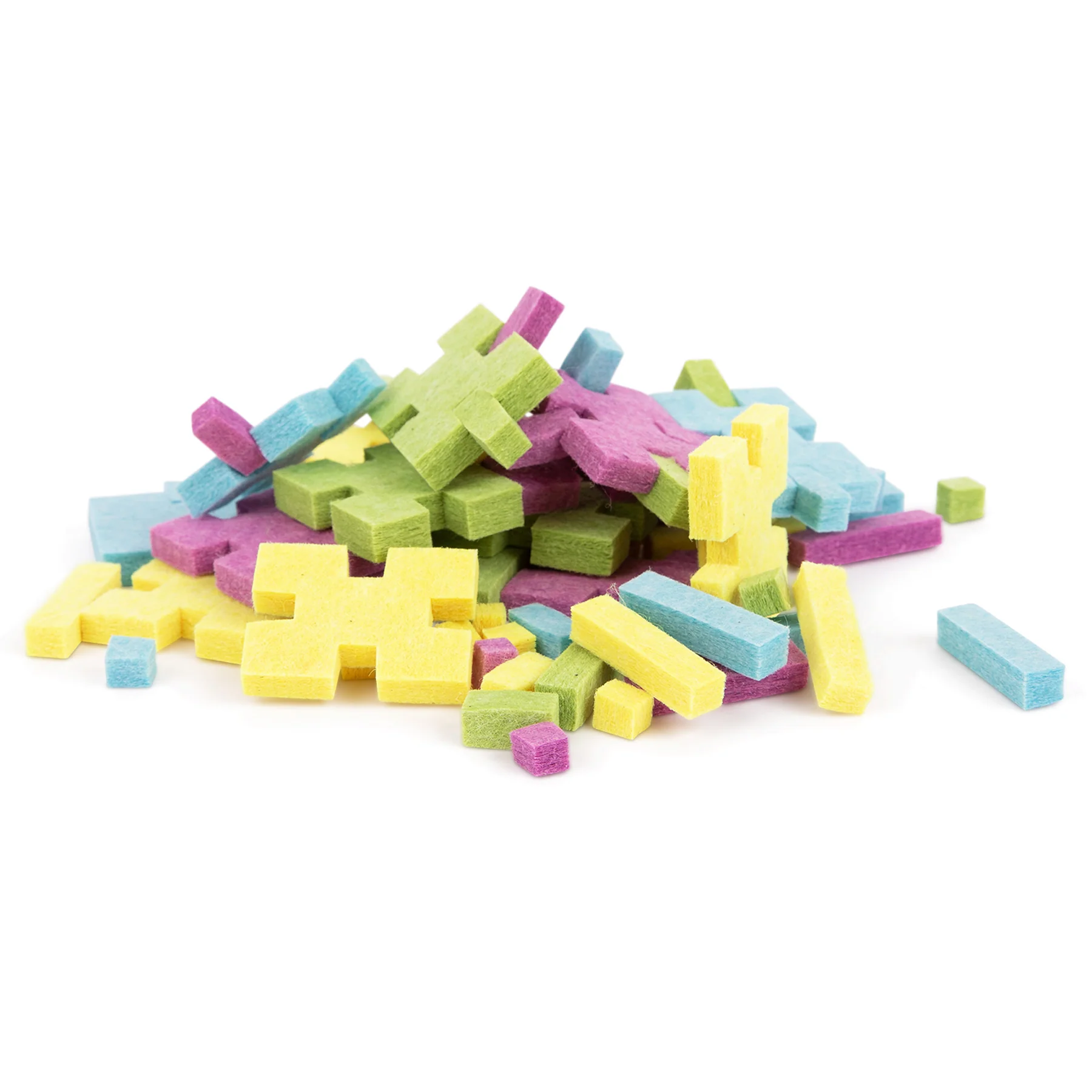 Roylco Felt Architect Set - Colorful Building for Kids - 88 Pieces - Image 3
