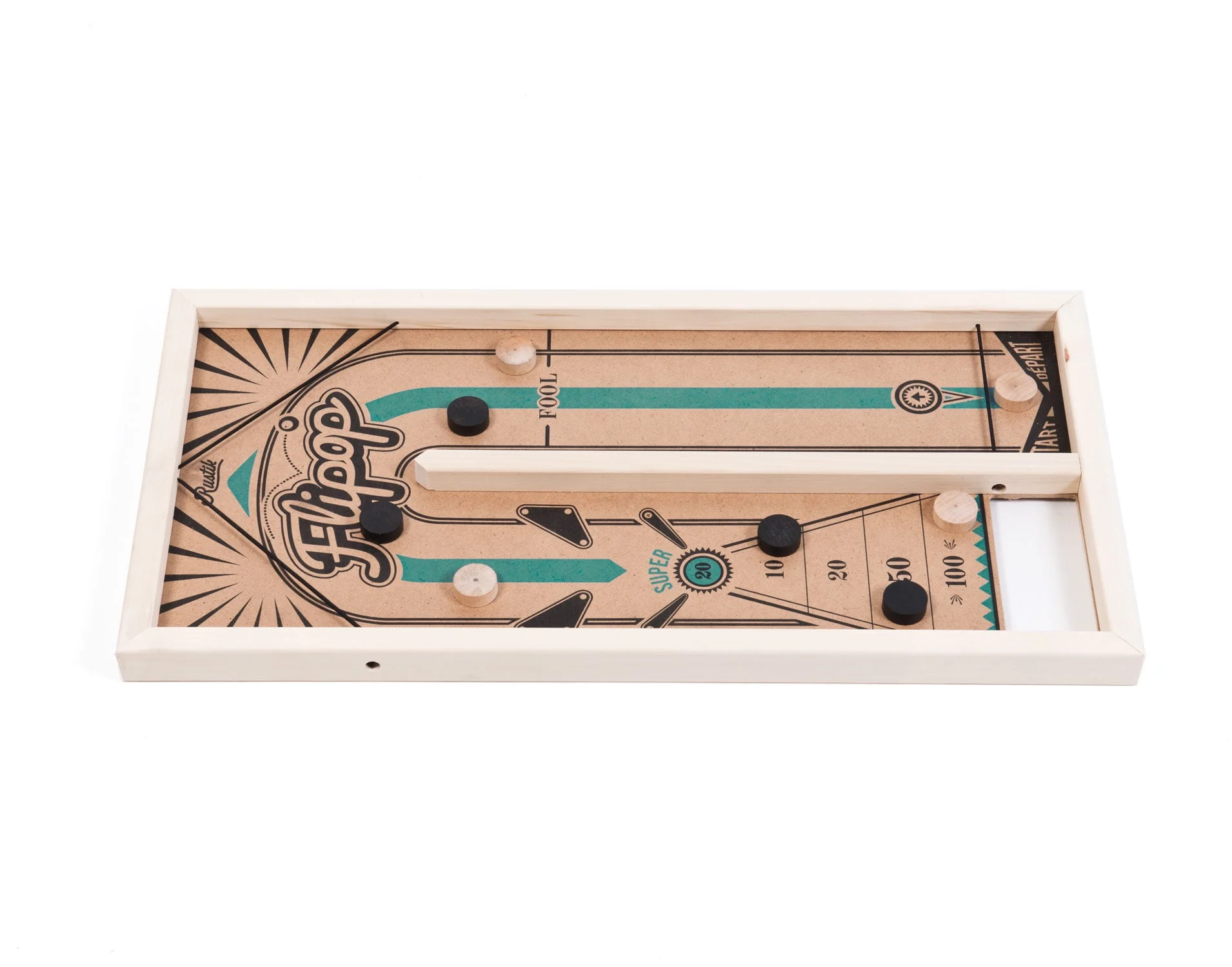 Rustik FLIPOP Portable Wooden Game Set - Image 2