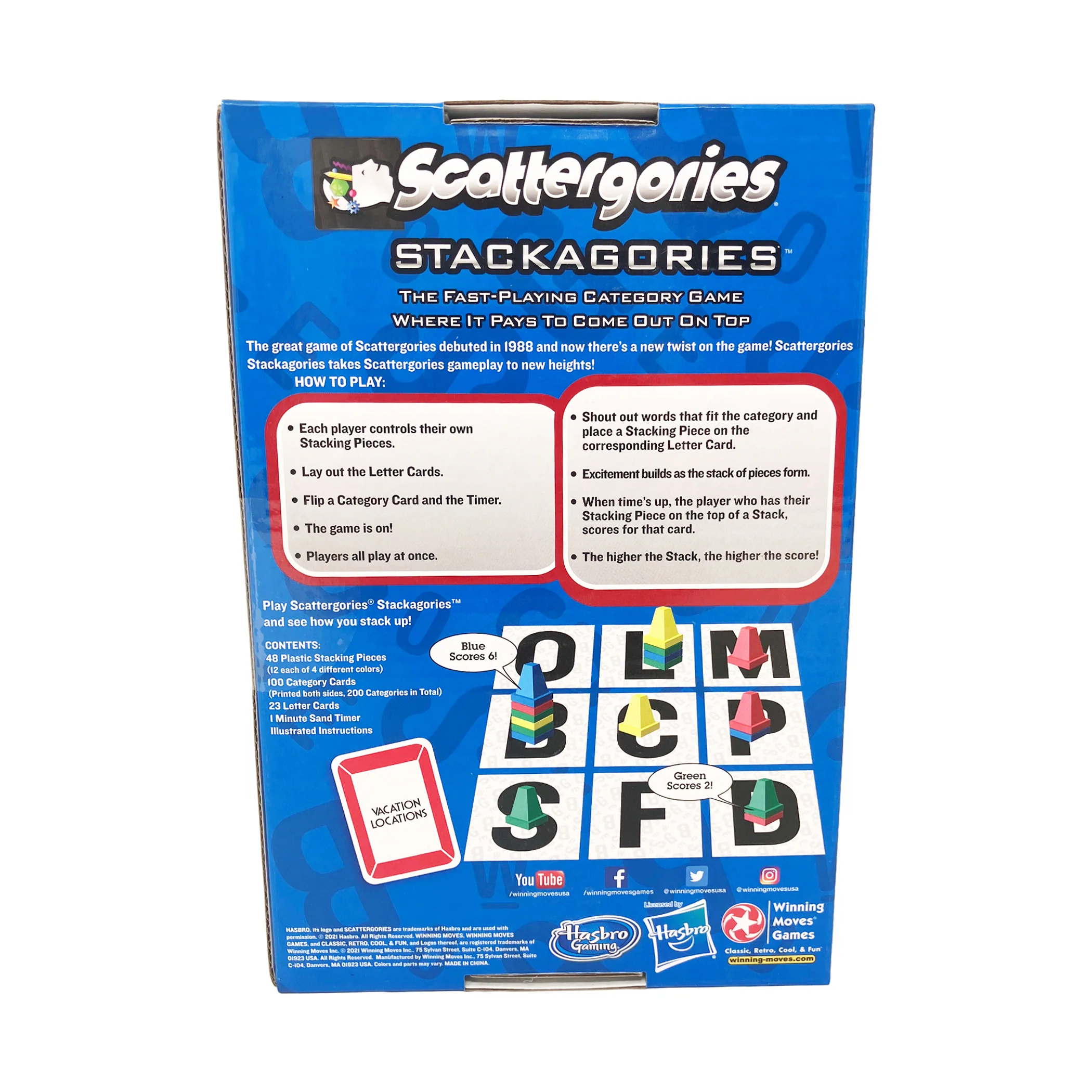 Scattergories Stackagories Tower-Building Category Game - Image 3