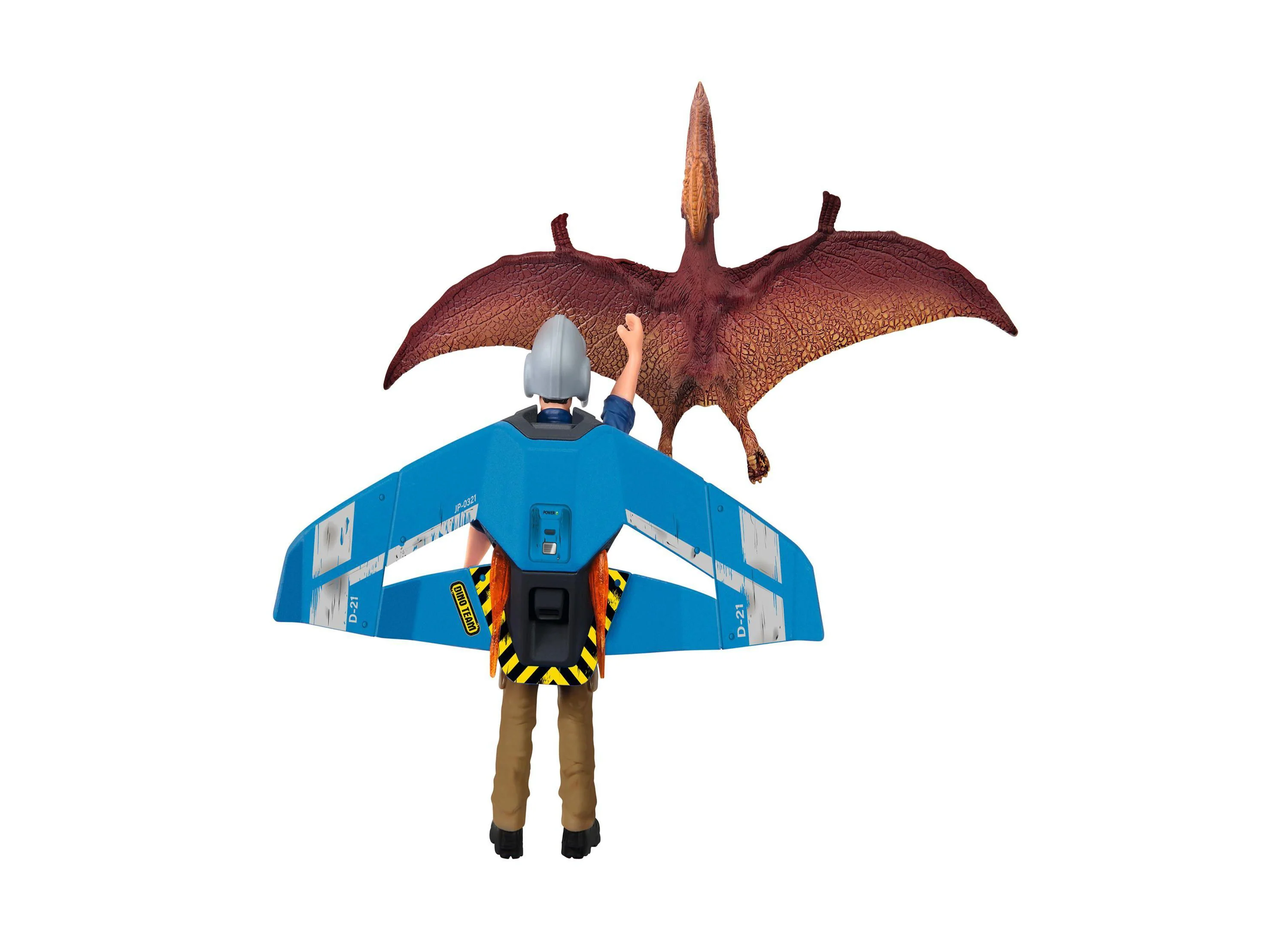 Schleich Dinosaurs Jetpack Chase - Dino Figurine Playset - Image 3