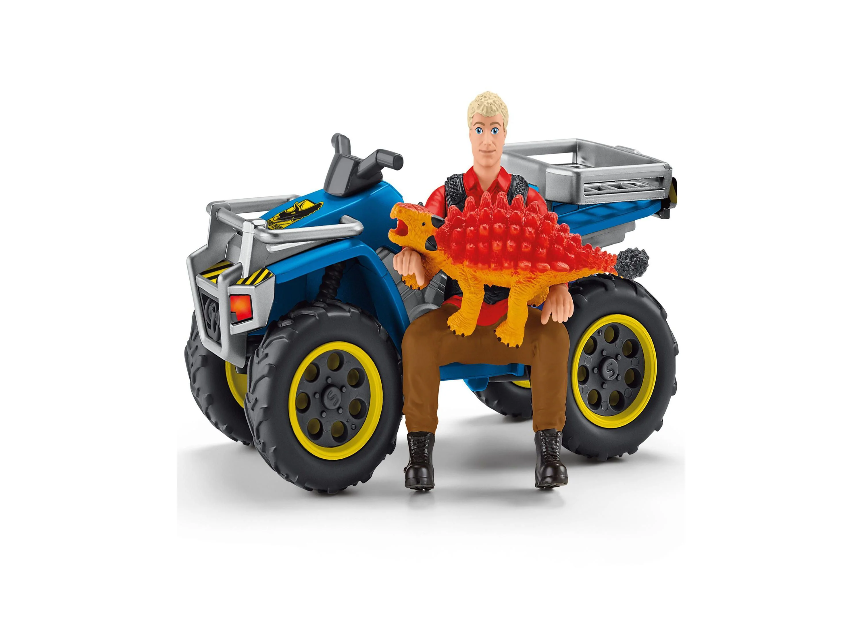 Schleich Dinosaurs Quad Escape from Velociraptor Playset - Image 9