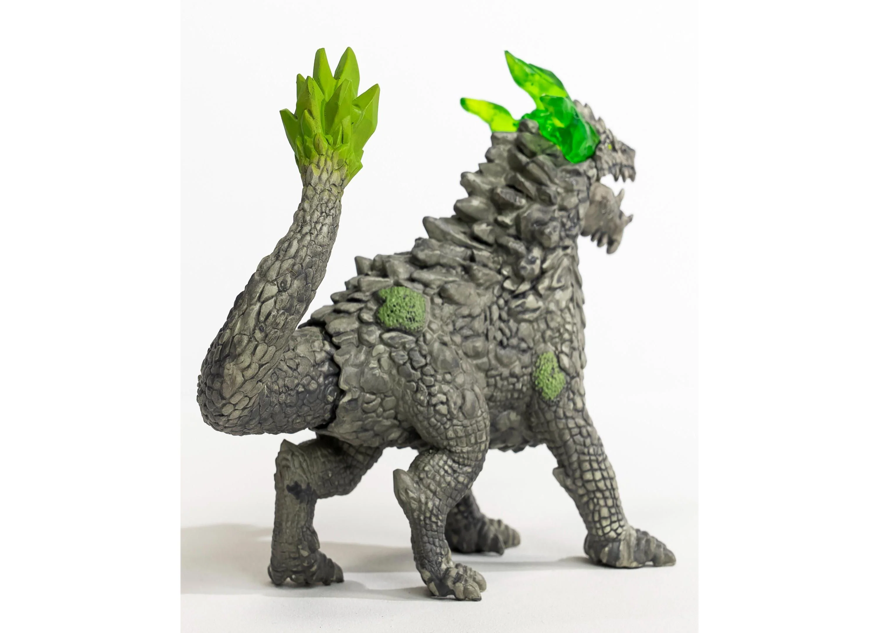 Schleich Eldrador Creatures 7.1 inch Stone Dragon Action Figure - Image 6
