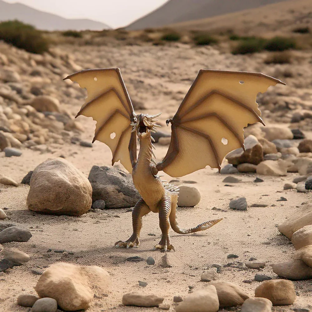 Schleich Wizarding World Harry Potter: 7.7 inch Hungarian Horntail Dragon Figurine - Image 3