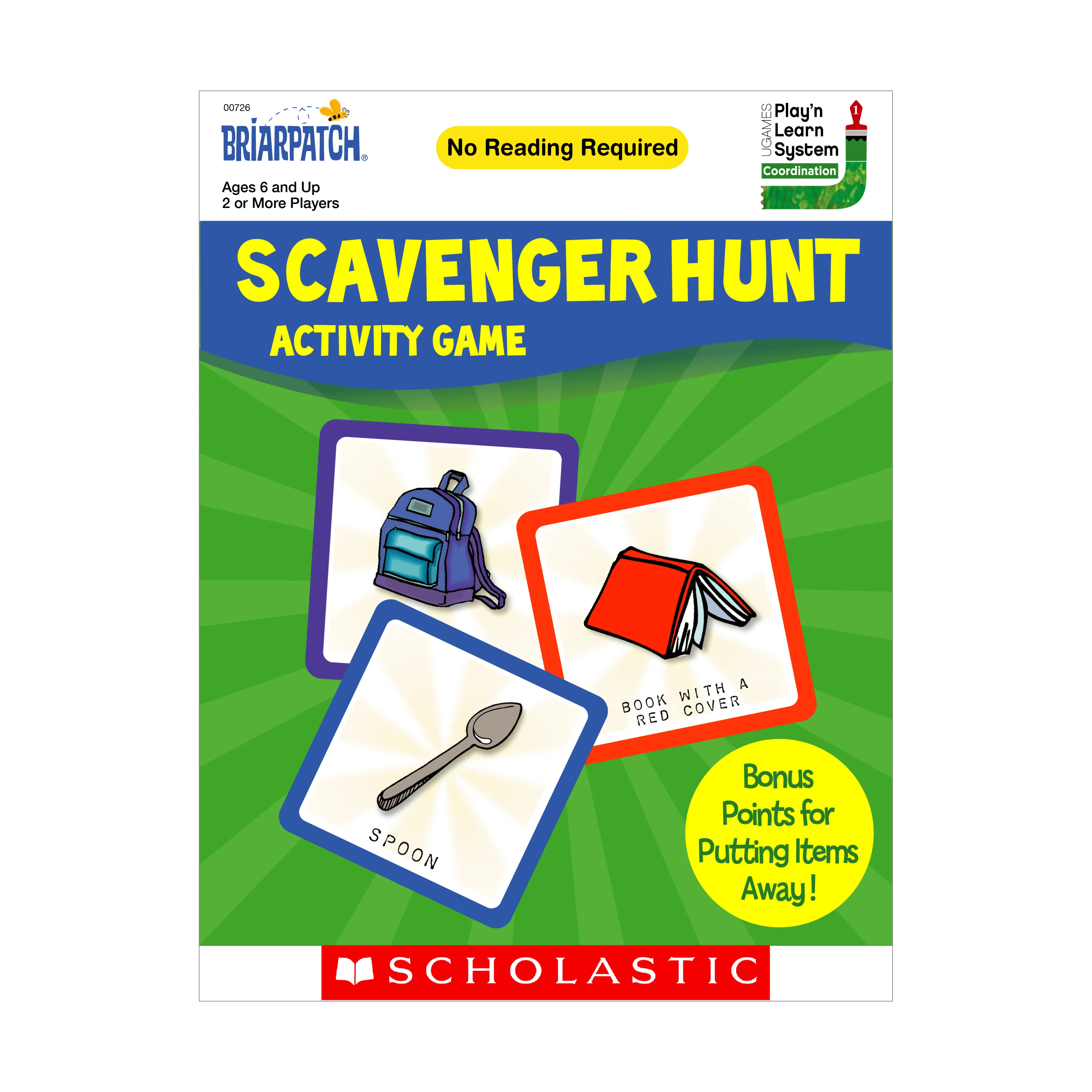 Scholastic Scavenger Hunt Indoor Family Game by Briarpatch - Image 2