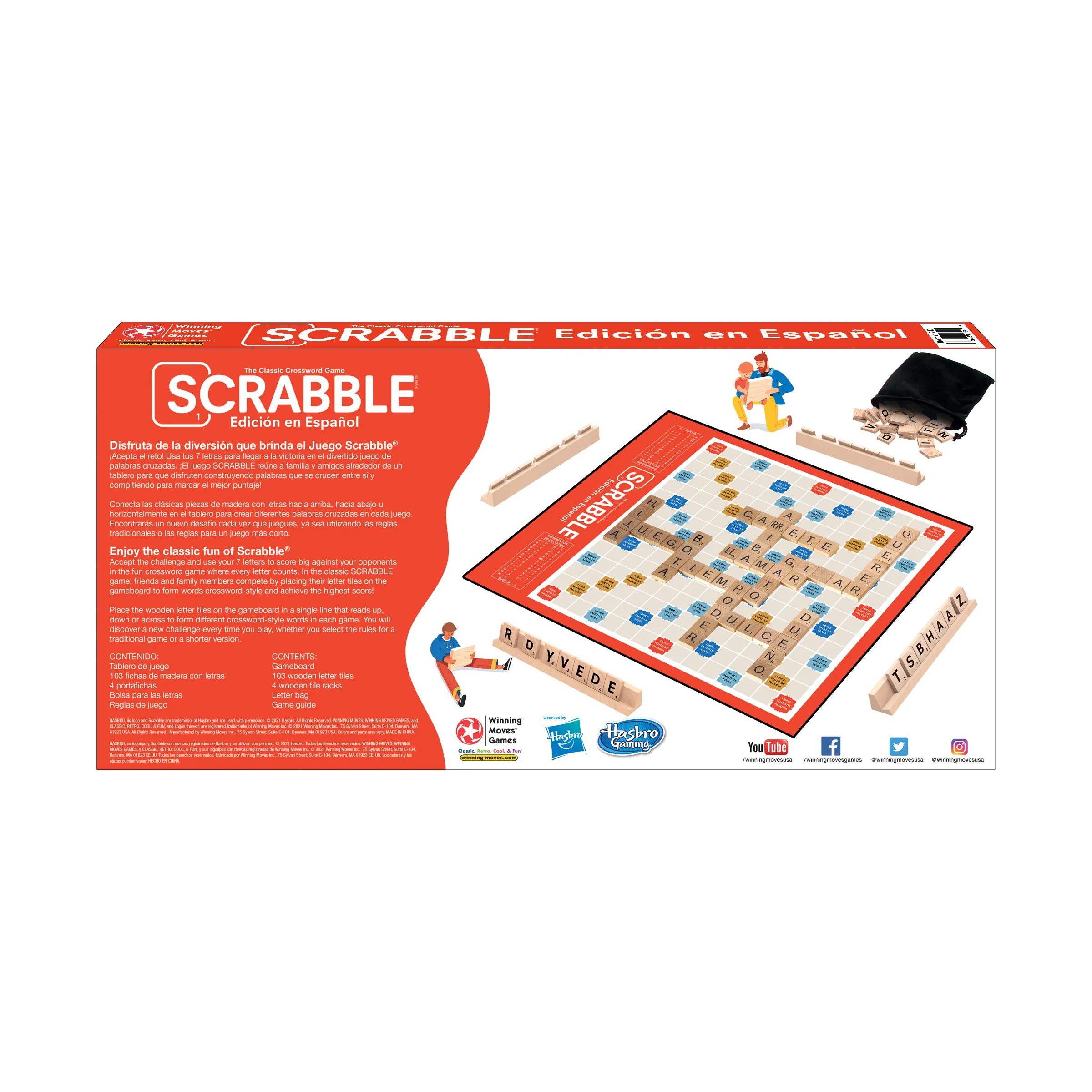 Scrabble Spanish Edition Board Game - Image 3
