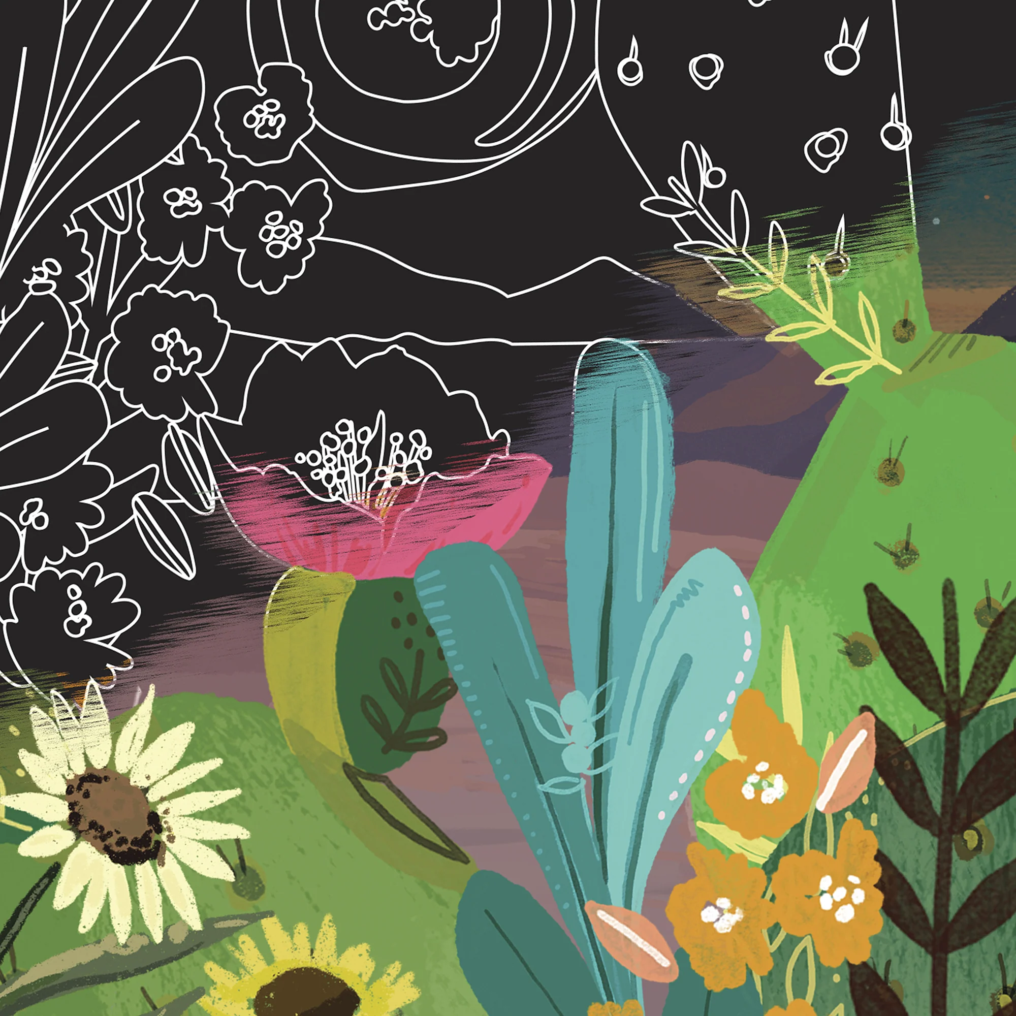 Brea Reese Scratch Art Paper Pad - Arches & Canyons Desert Landscapes - Image 5