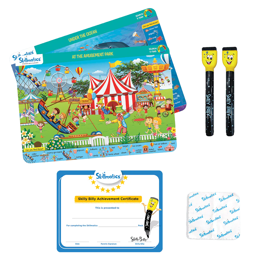 Search & Find Reusable Activity Mats - Educational Learning Toy - Image 2