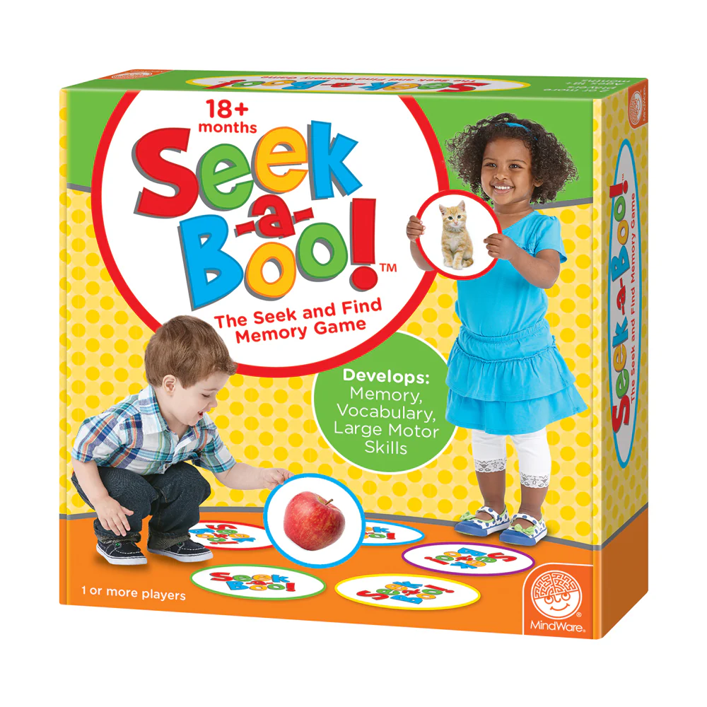 Seek-a-Boo Memory Matching Game by MindWare - Image 2