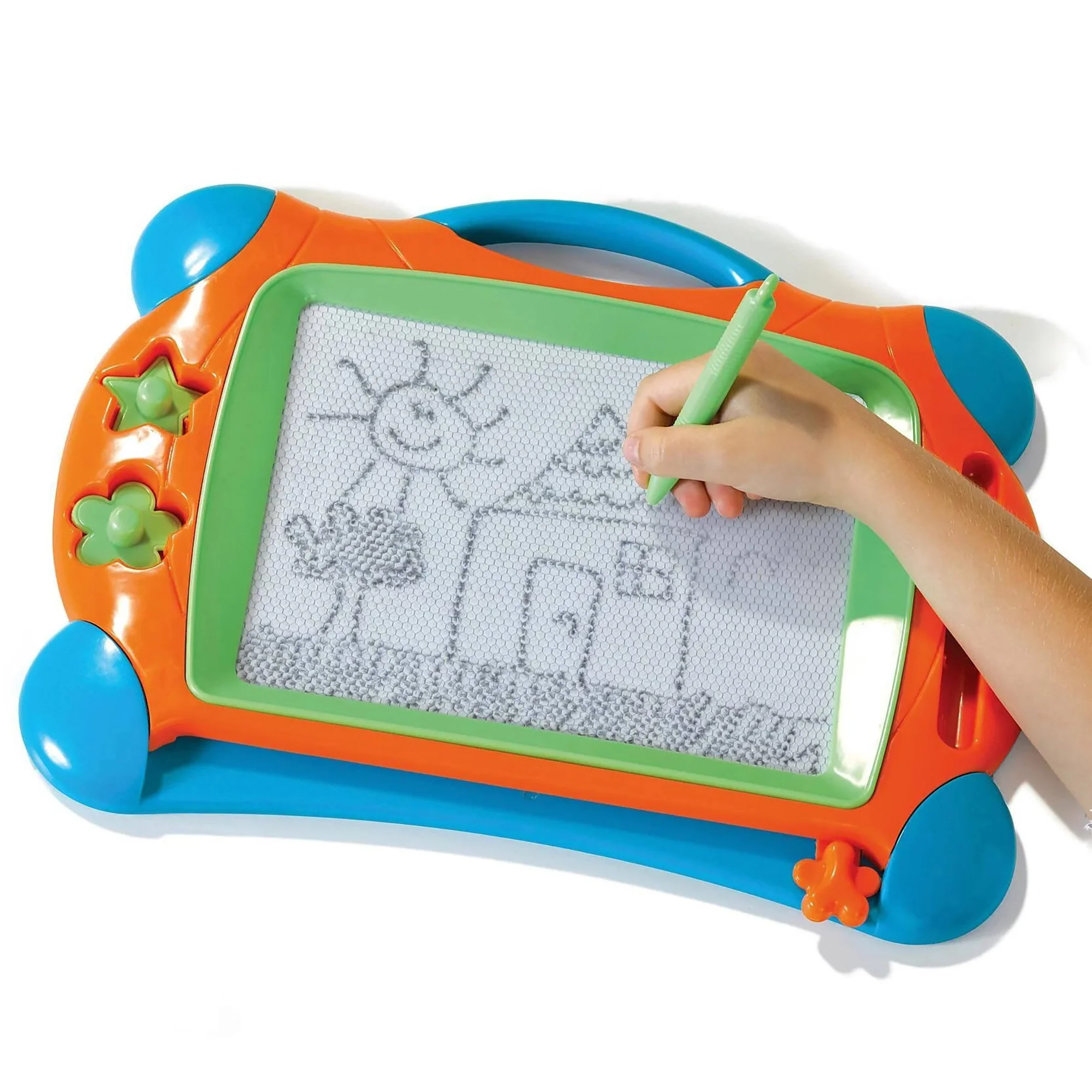 SES Creative Magnetic Drawing Board with Doodle Pen & Stamps - Art Activity Set for Kids 3+ - Image 4