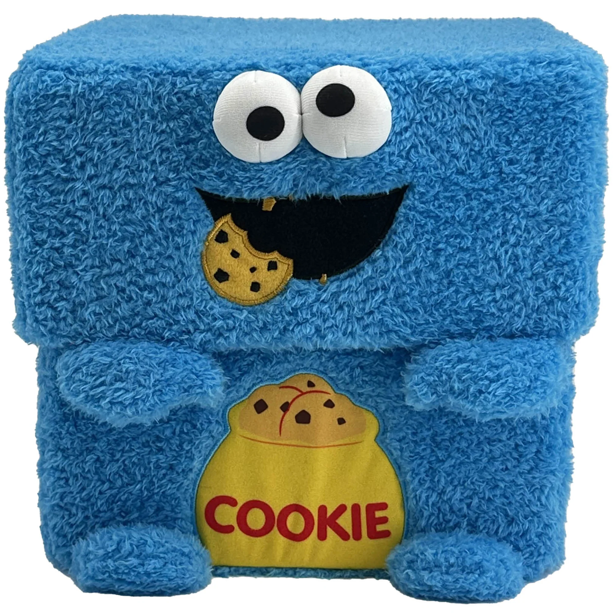 Sesame Street Cookie Monster 8" Storable Cube - Themed Storage Bin