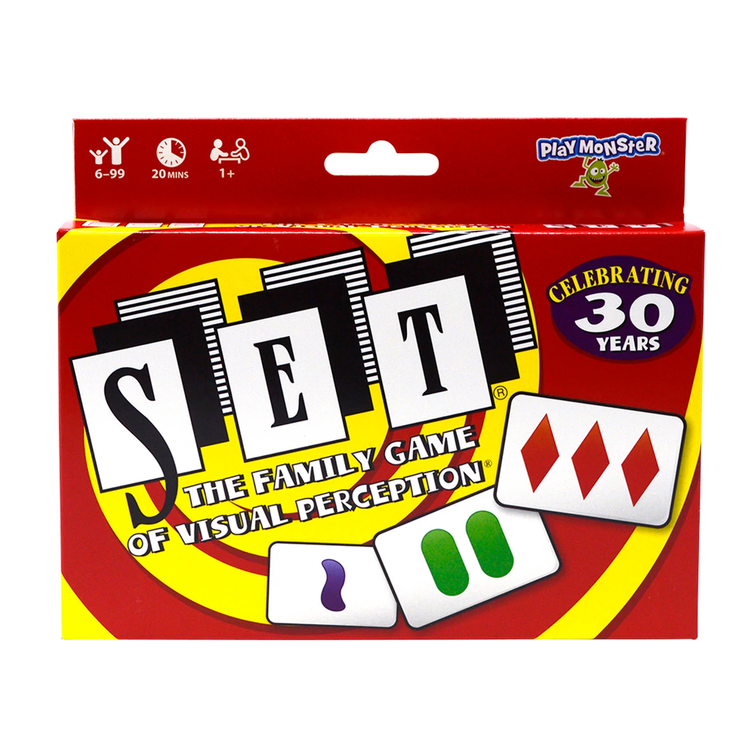 SET Family Games Visual Perception Card Game, Dual Pack - Image 2